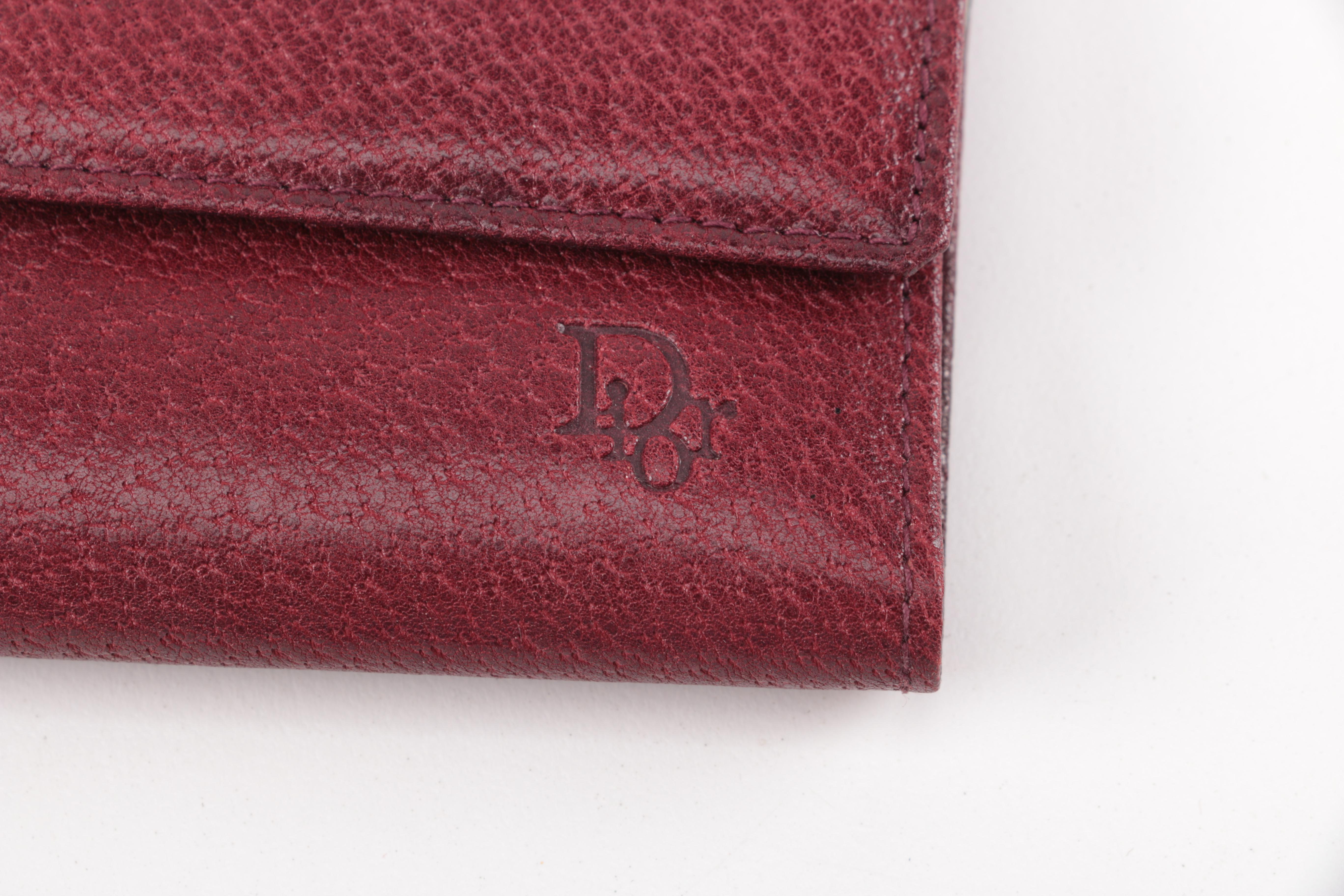 Christian Dior Leather Key Holder