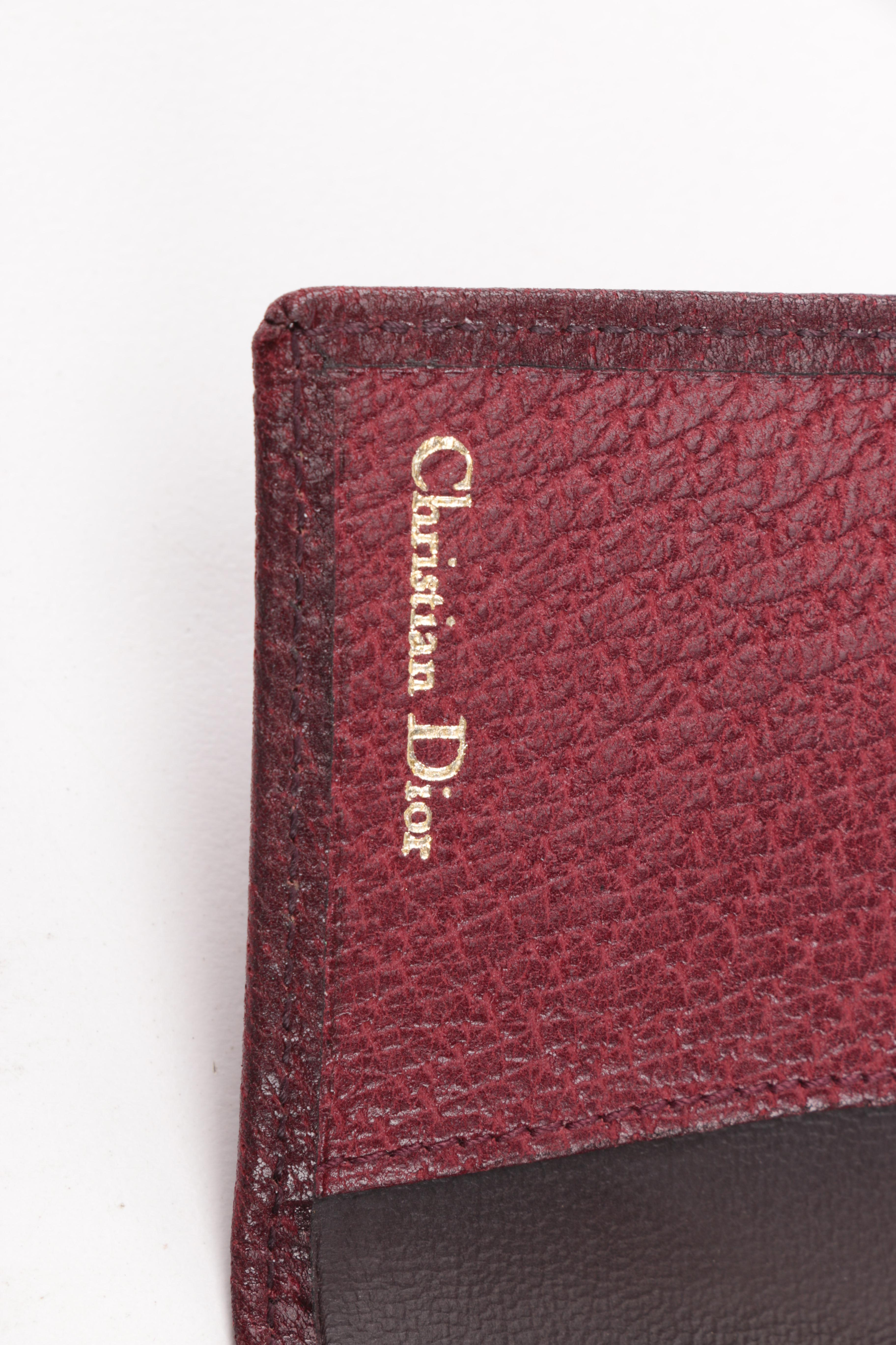 Christian Dior Leather Key Holder