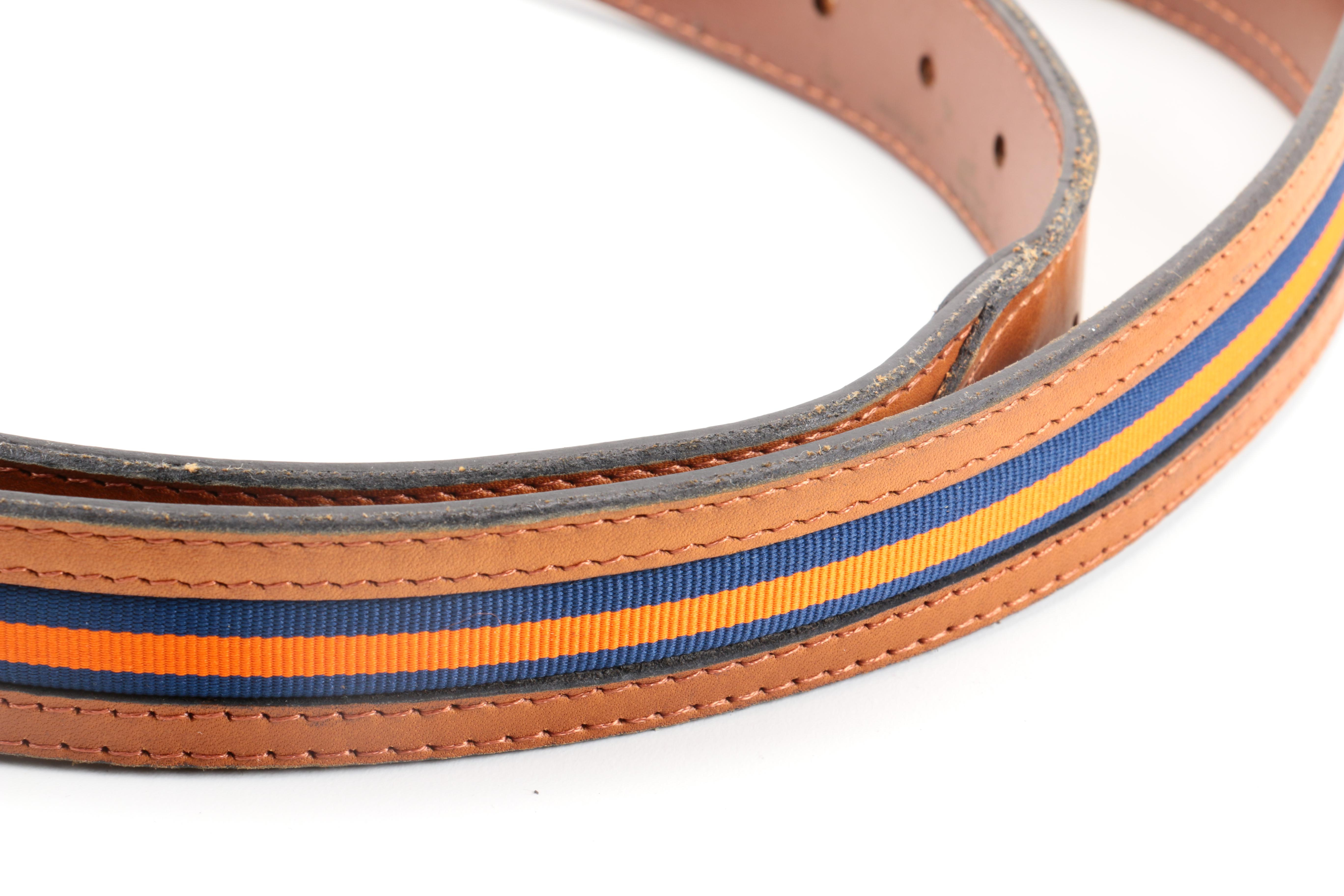 Designer Leather Belt Assortment