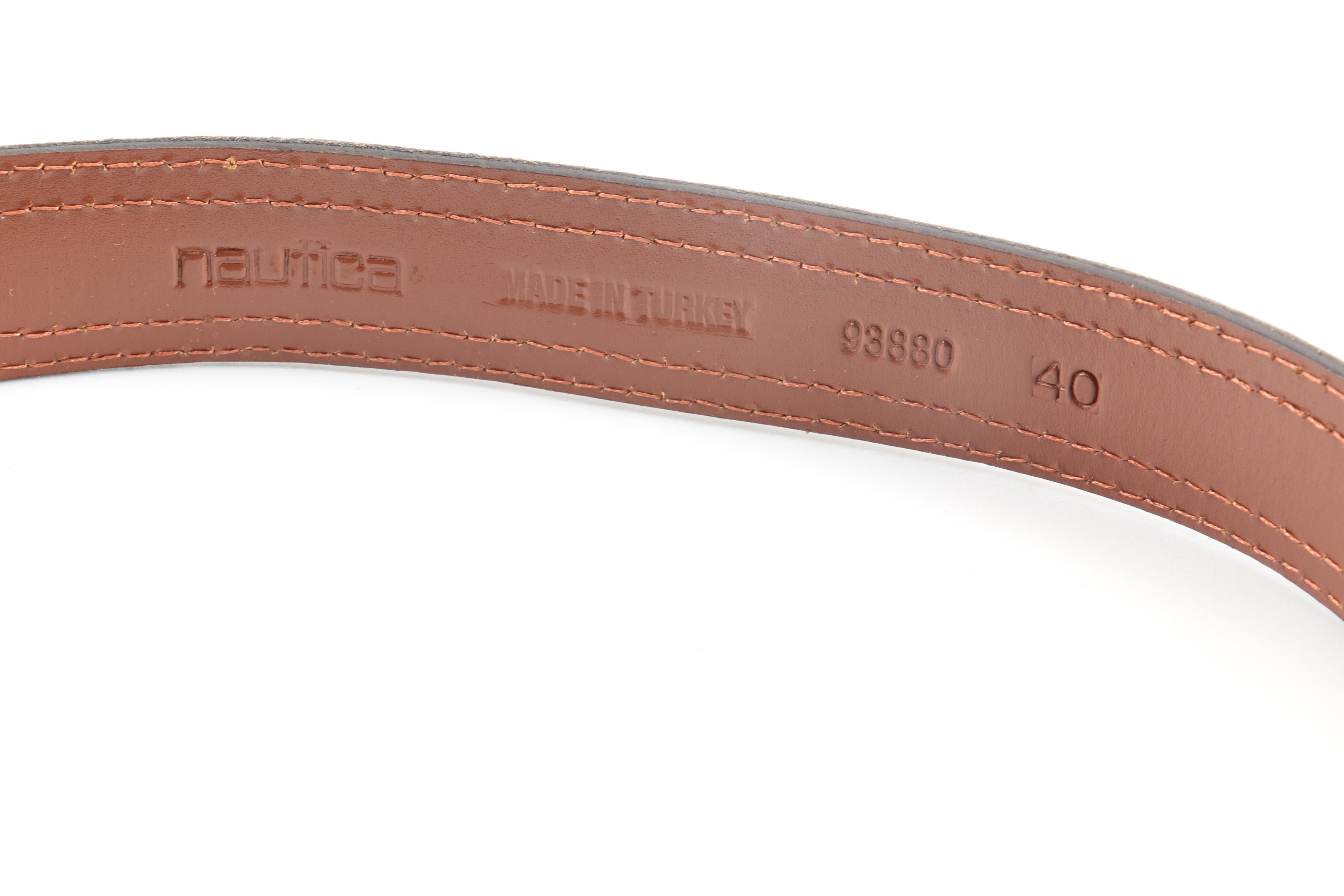 Designer Leather Belt Assortment