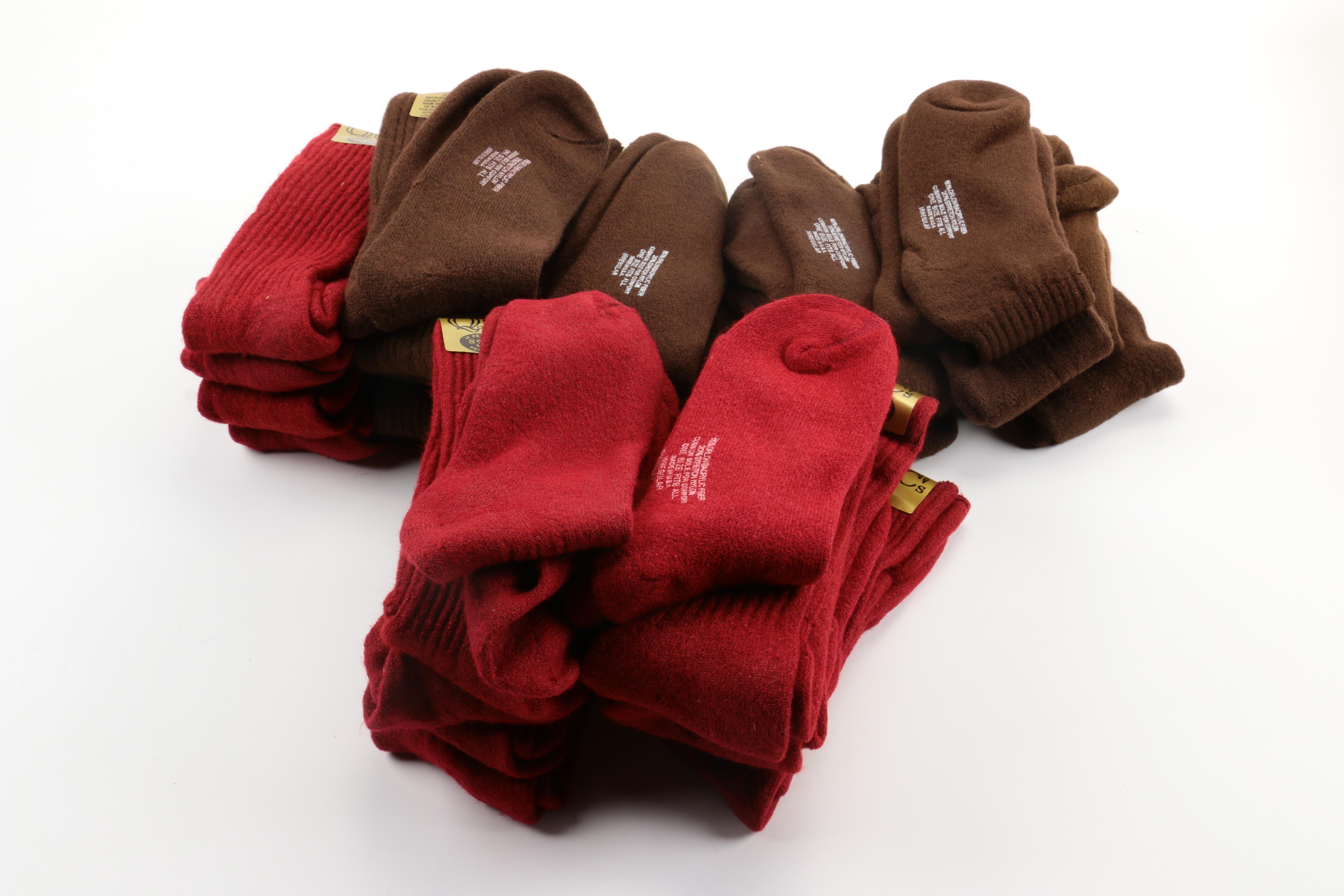 Sixty-Five Pairs of Socks Including Izod