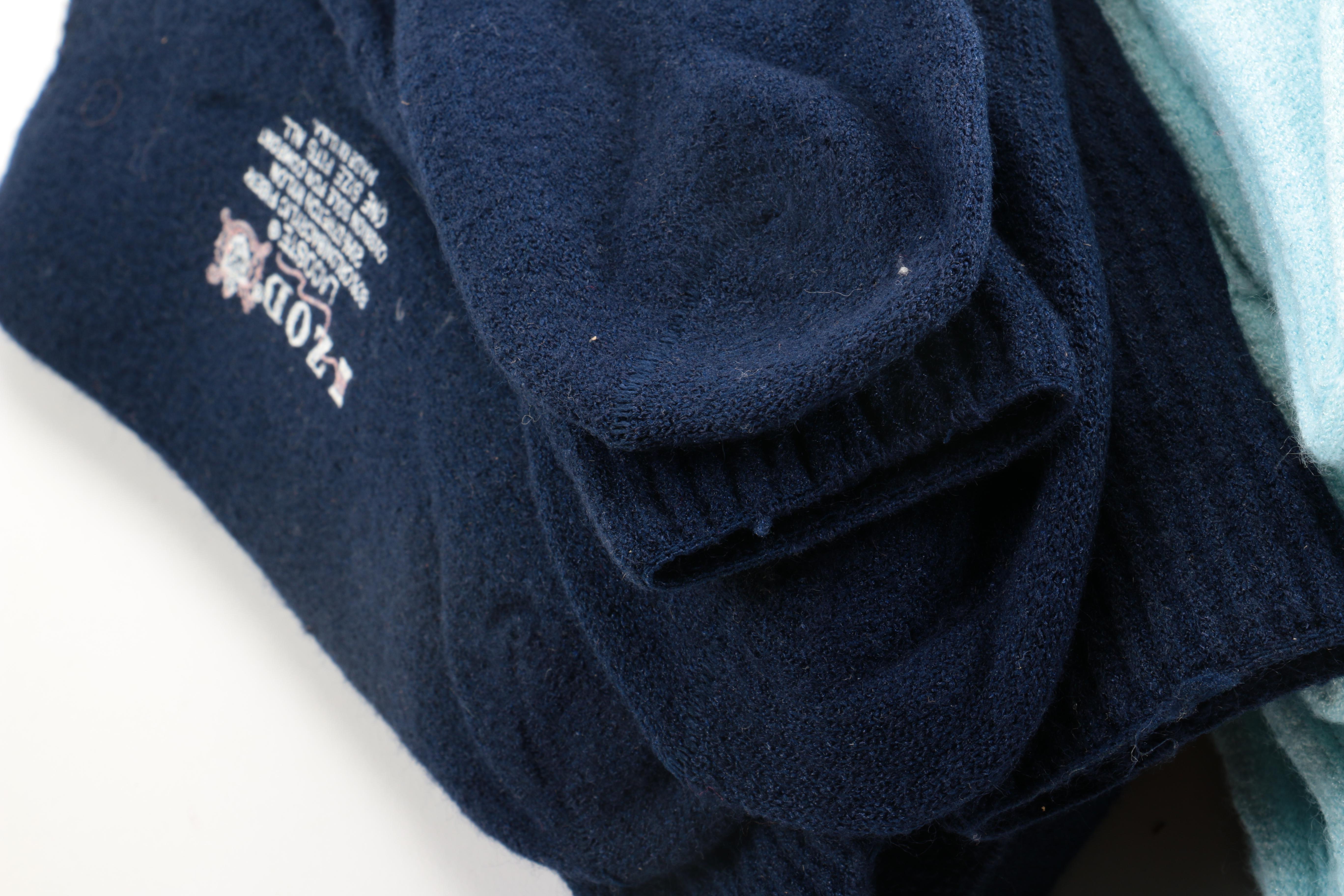Sixty-Five Pairs of Socks Including Izod