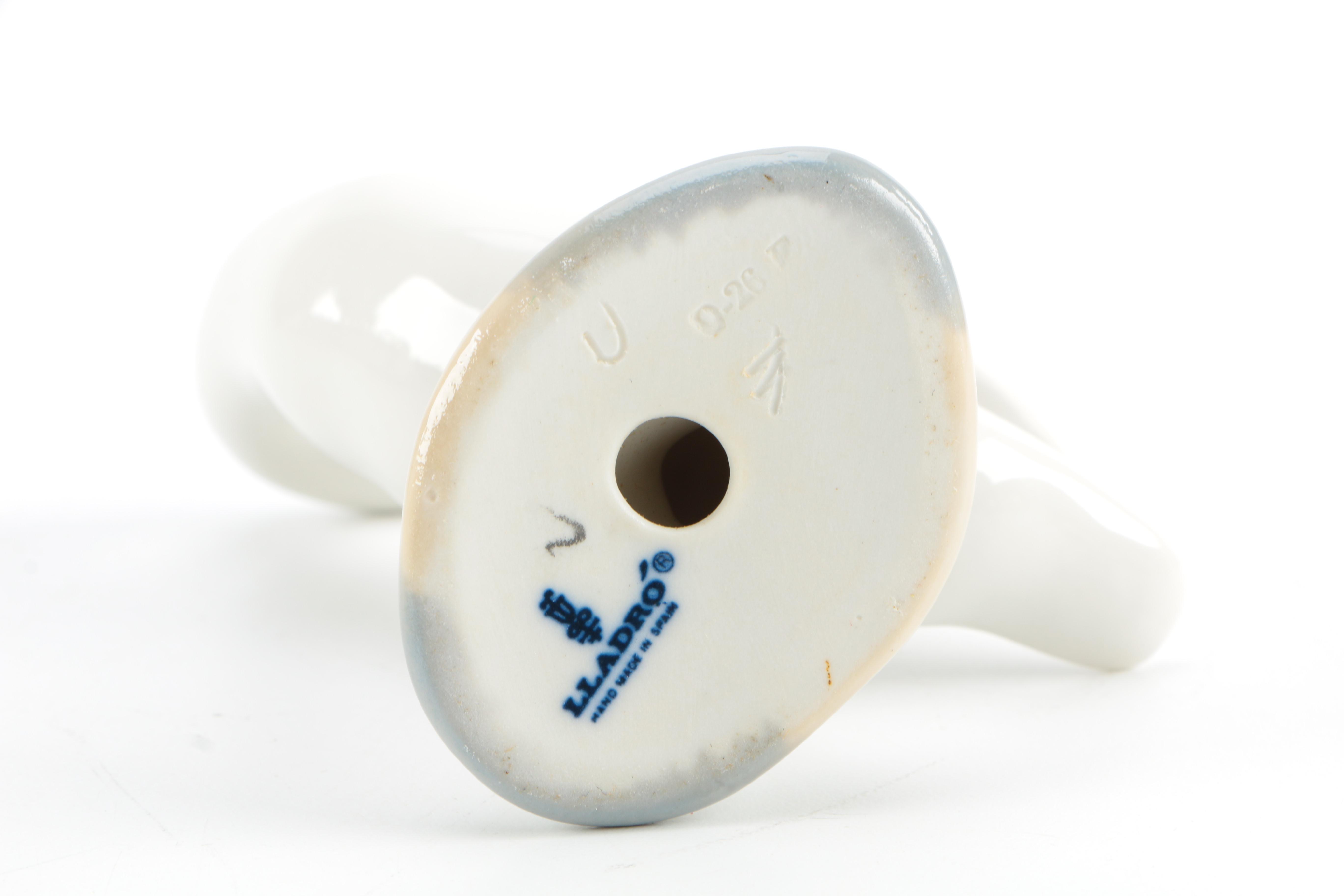 Lladro Porcelain Animal Figurines Including "Little Duck"