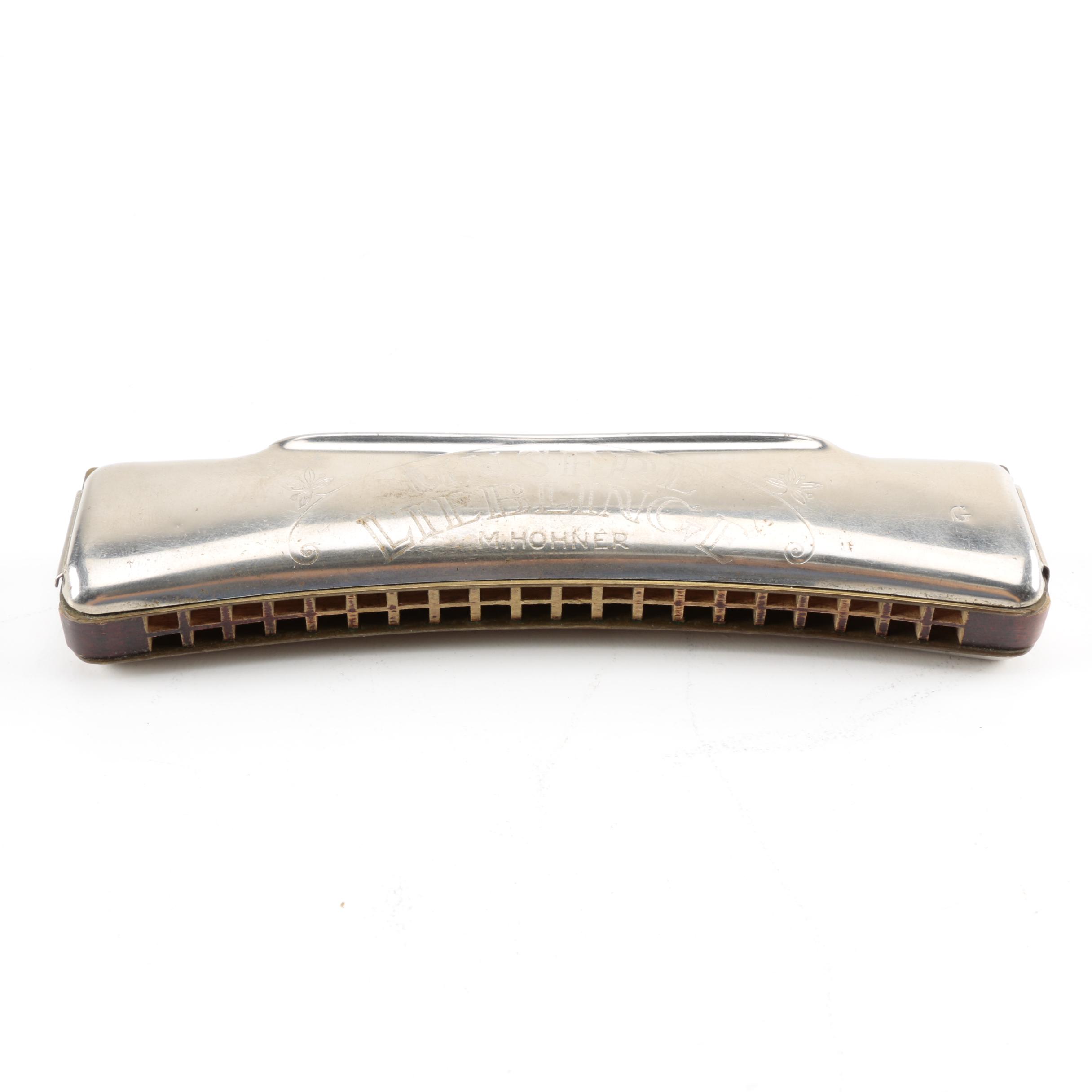 Vintage M. Hohner Unsere Lieblinge Harmonica