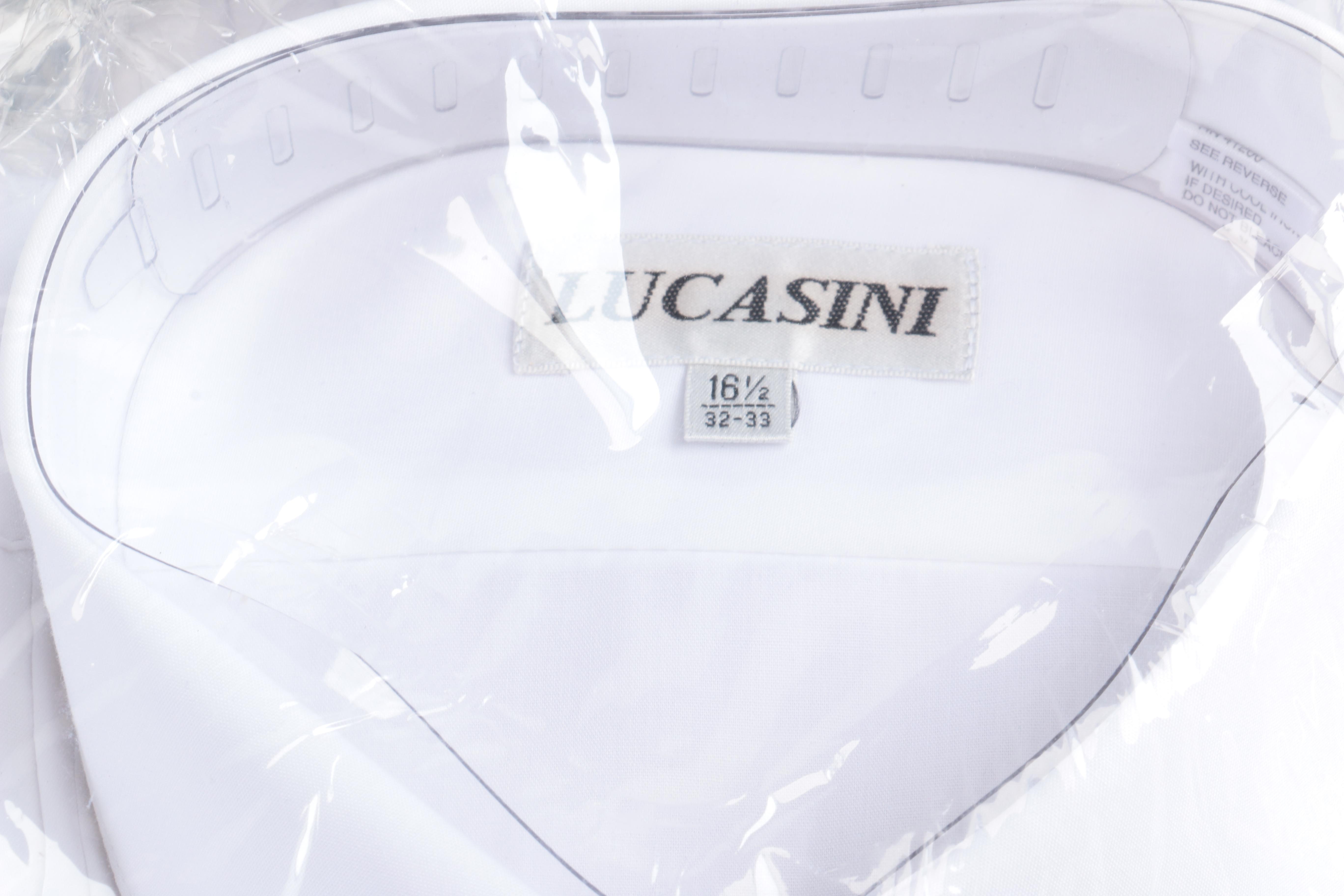 Men's Unused Underwear and Dress Shirts Including YSL