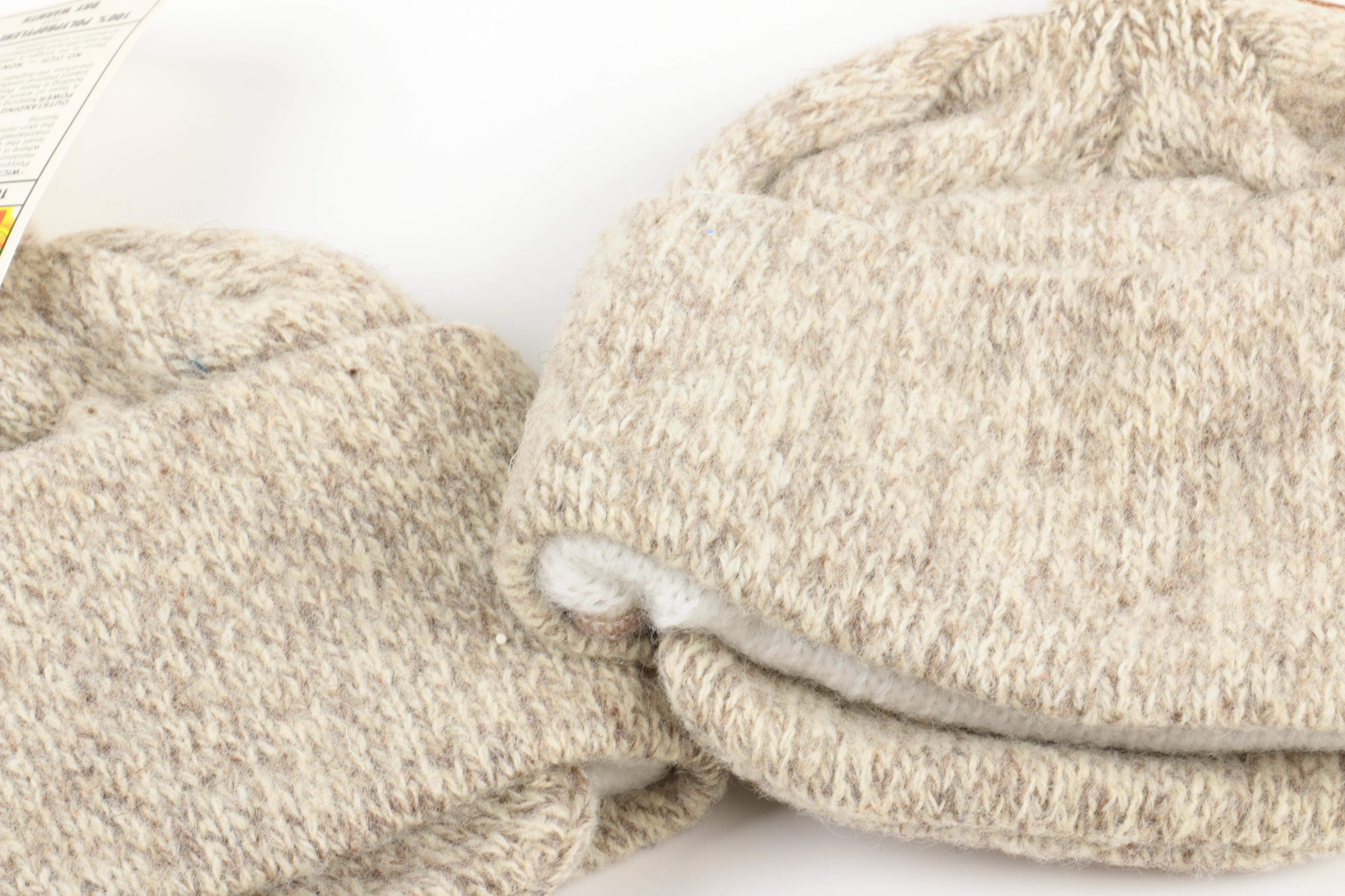 Assortment of Winter Hats Including Eddie Bauer