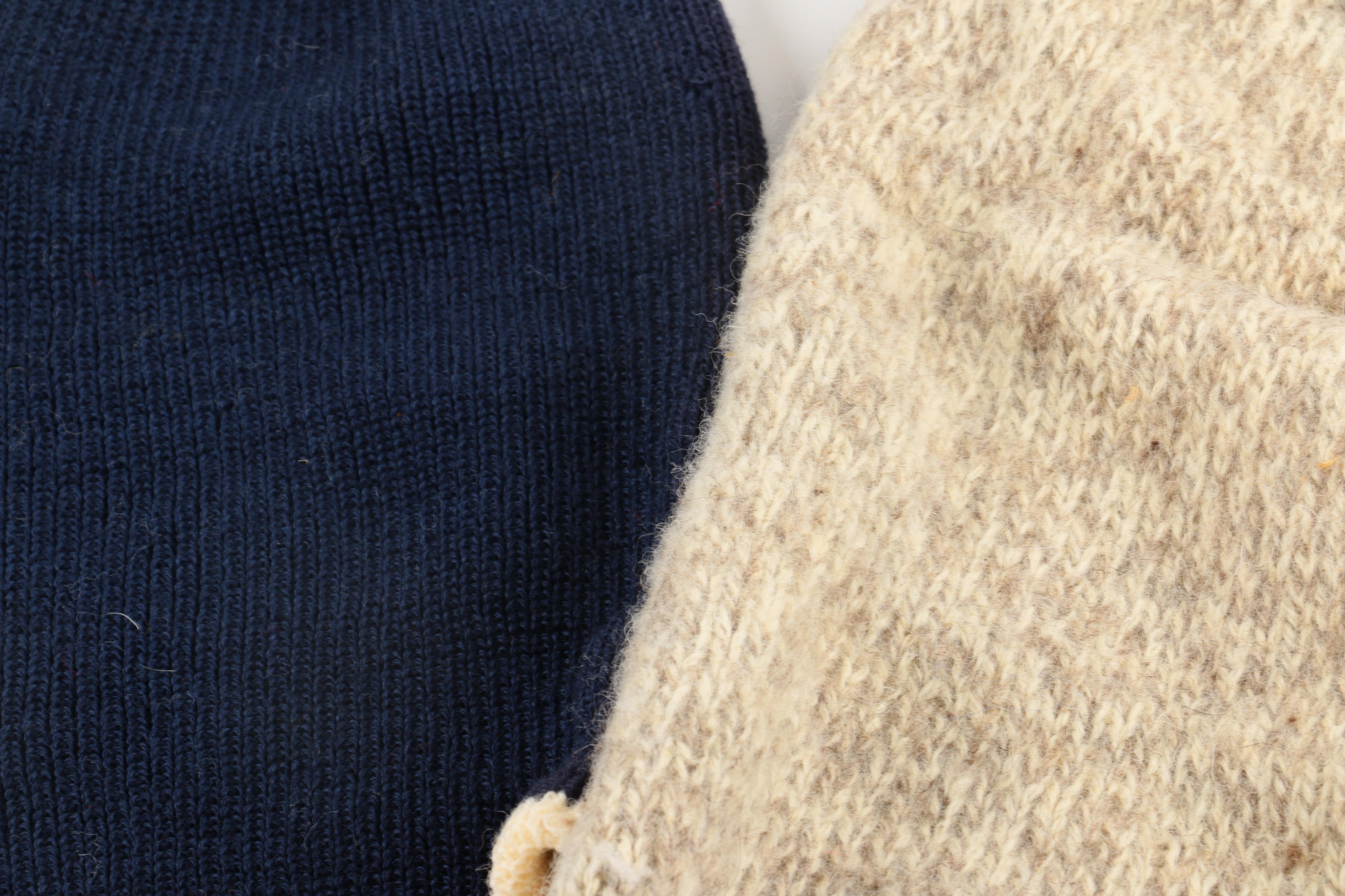 Assortment of Winter Hats Including Eddie Bauer