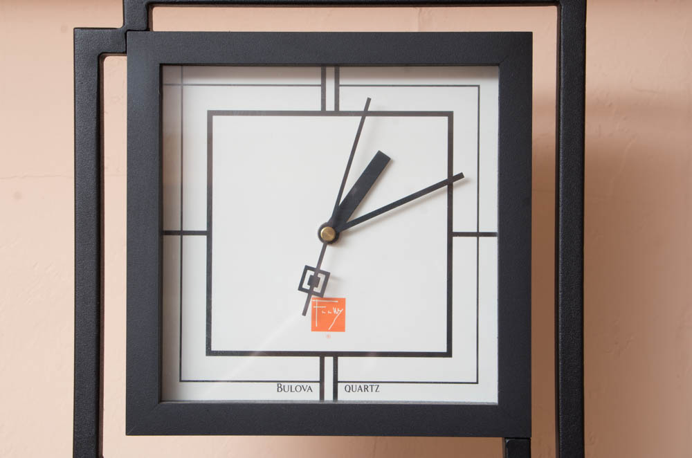 Bulova Frank Lloyd Wright Decorative Floor Clock