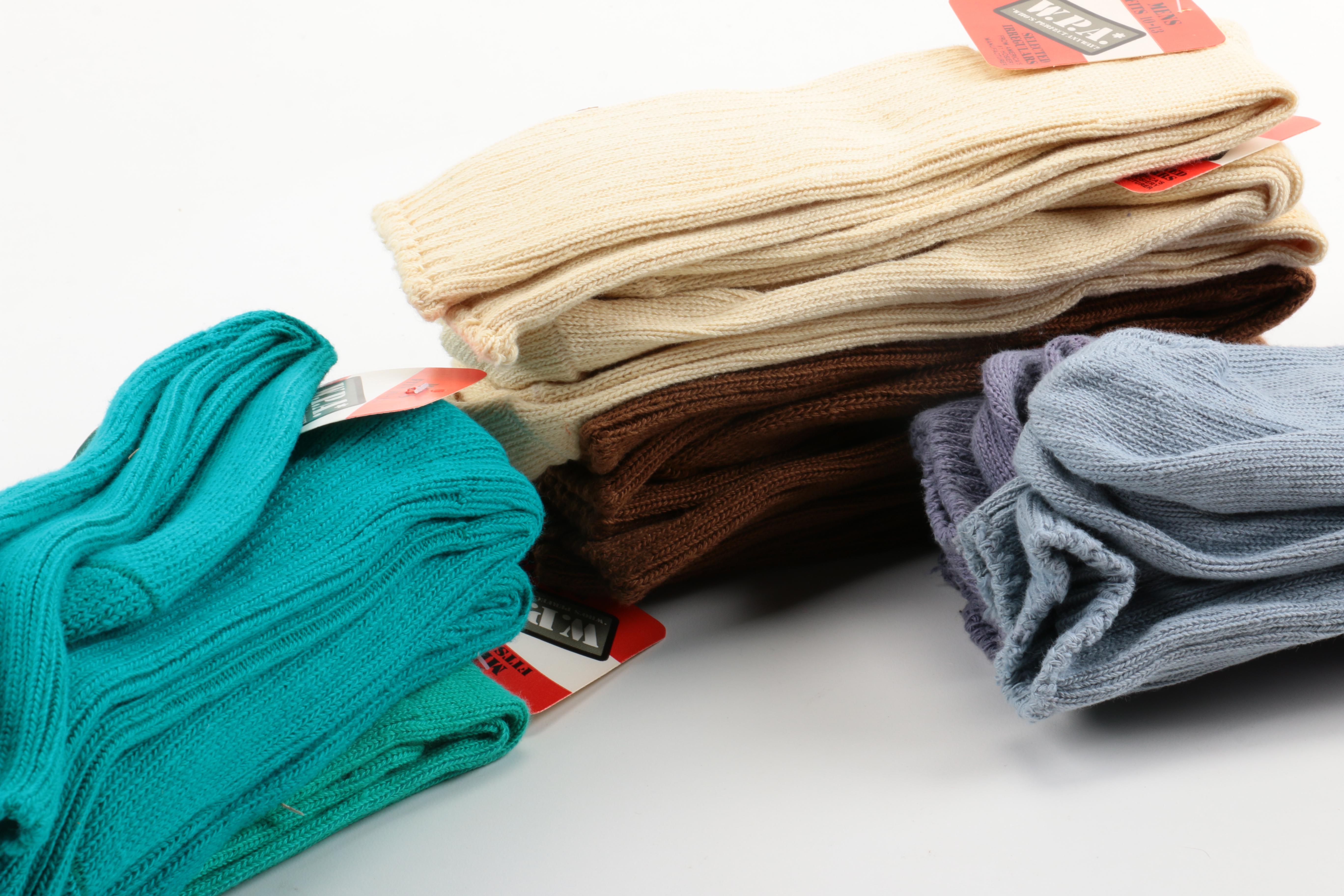 Assortment of Men's W.P.A. Socks