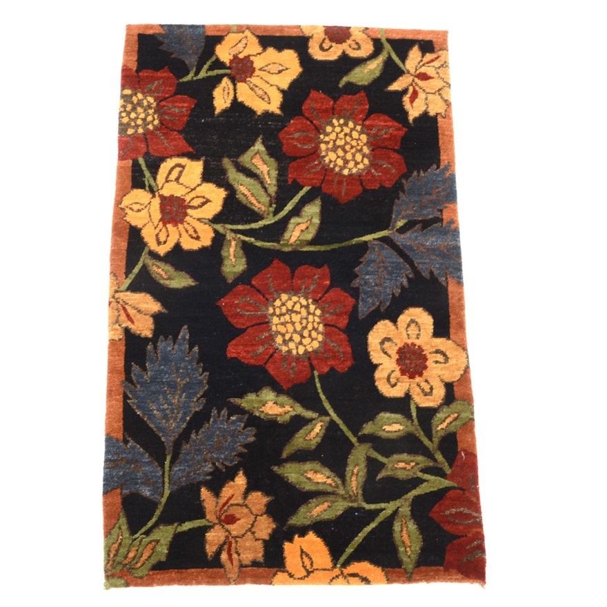 Hand Knotted Chelsea Garden Wool Accent Rug by Tufenkian Carpets