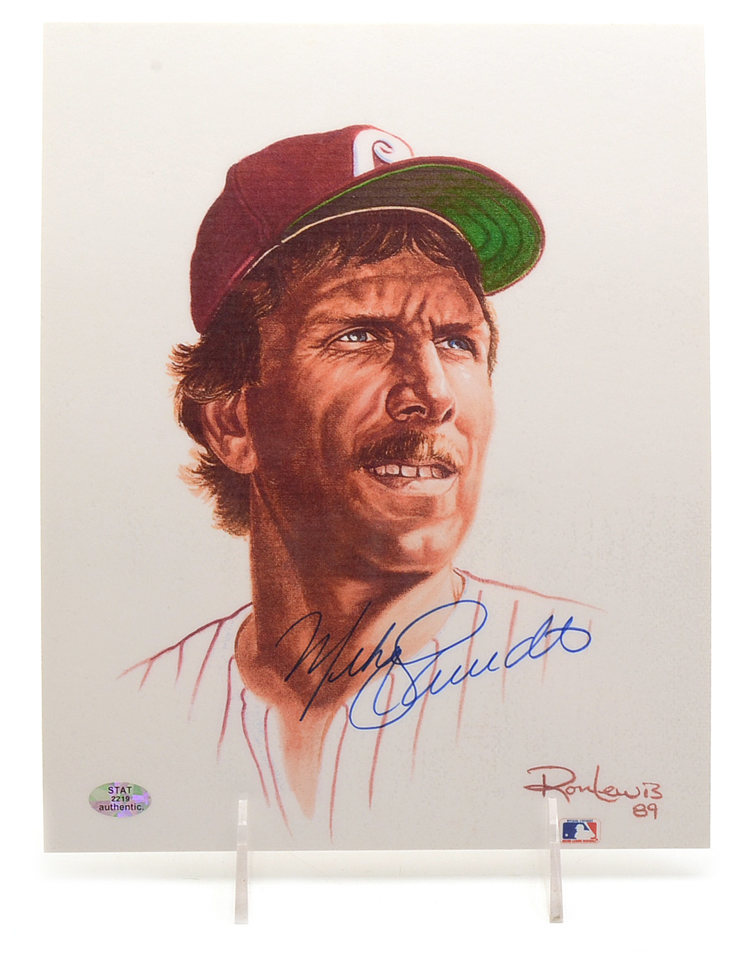 Five 1989 Lewis Signed Prints, Robby, Rose, Schmidt, and More