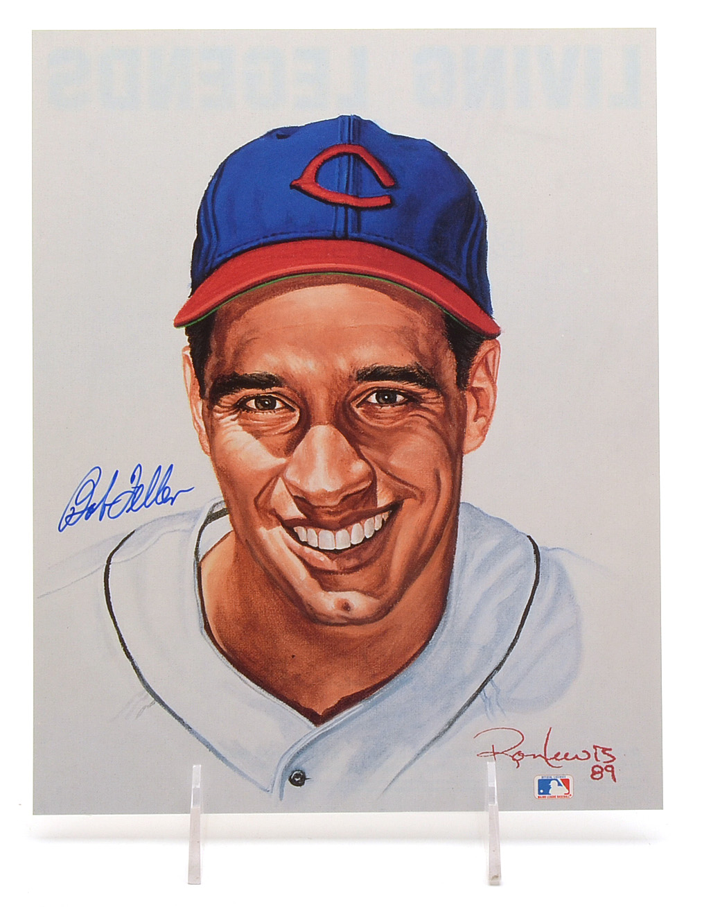 Five 1989 Lewis Signed Prints, Robby, Rose, Schmidt, and More