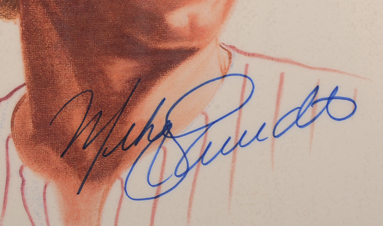 Five 1989 Lewis Signed Prints, Robby, Rose, Schmidt, and More