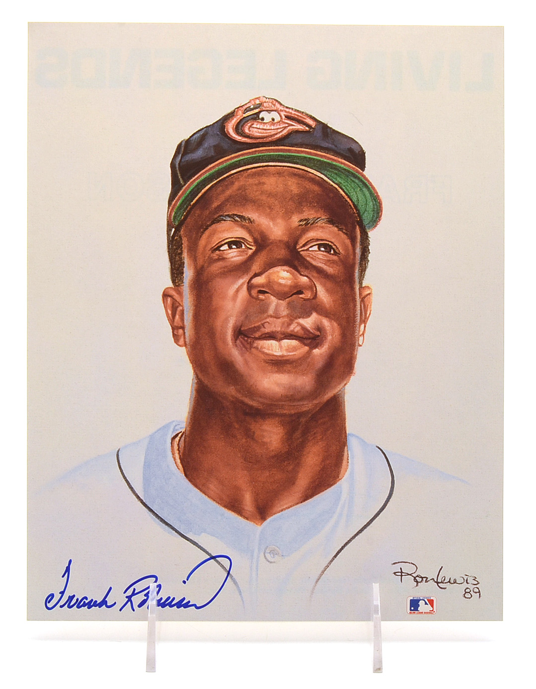 Five 1989 Lewis Signed Prints, Robby, Rose, Schmidt, and More