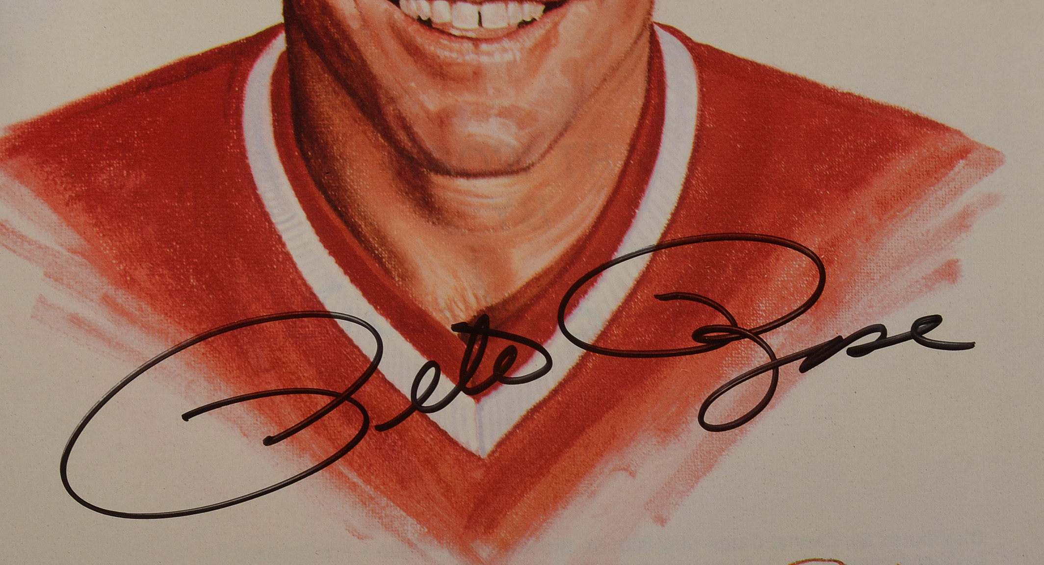 Five 1989 Lewis Signed Prints, Robby, Rose, Schmidt, and More