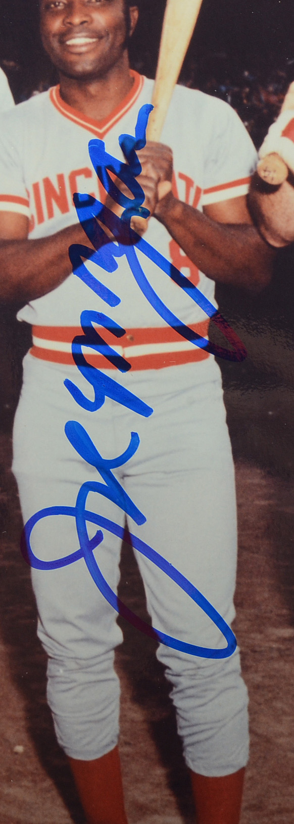 Rose, Morgan, Bench, and Perez Signed Photo JSA COA