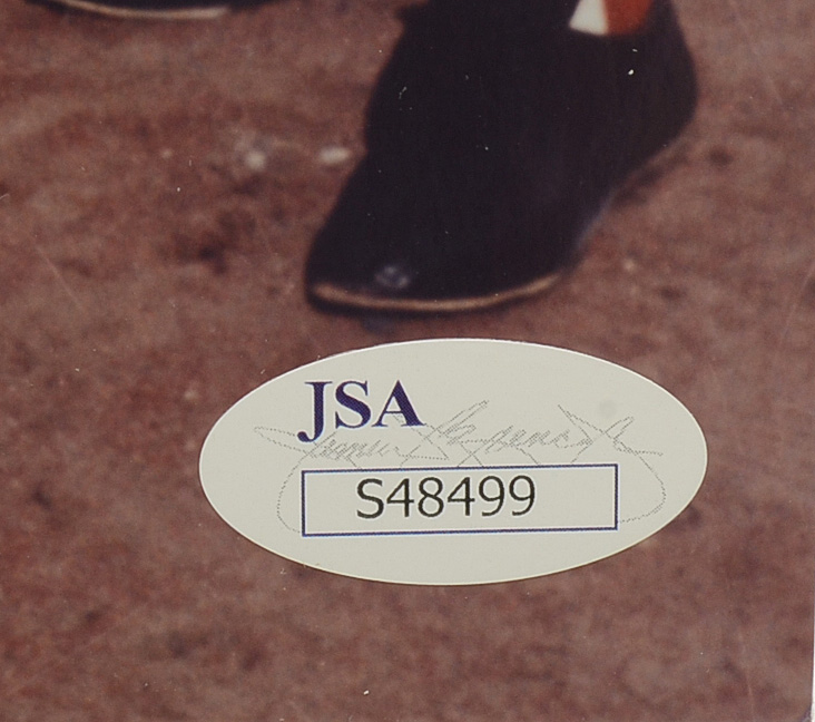 Rose, Morgan, Bench, and Perez Signed Photo JSA COA