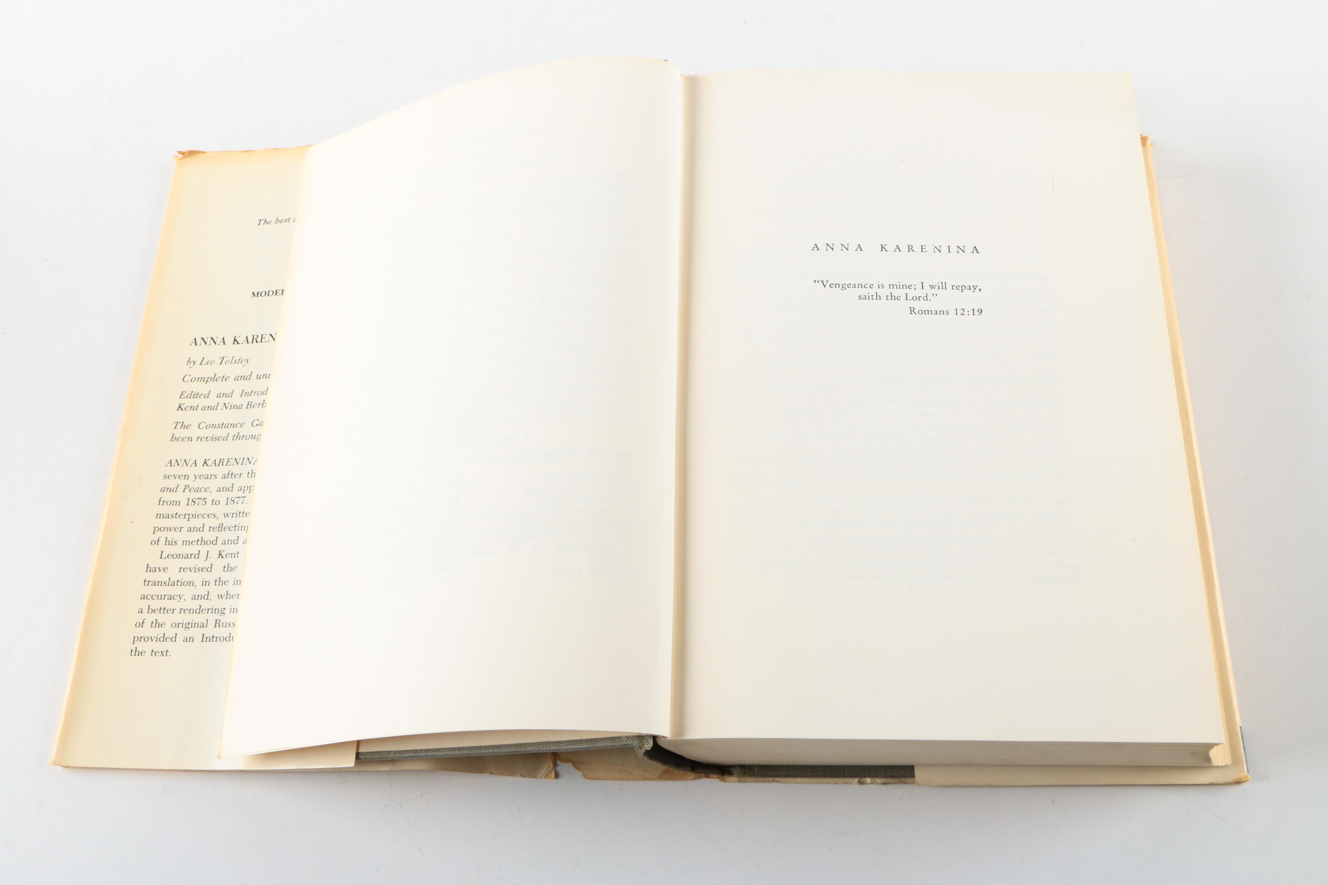 "War and Peace" and "Anna Karenina" by Leo Tolstoy