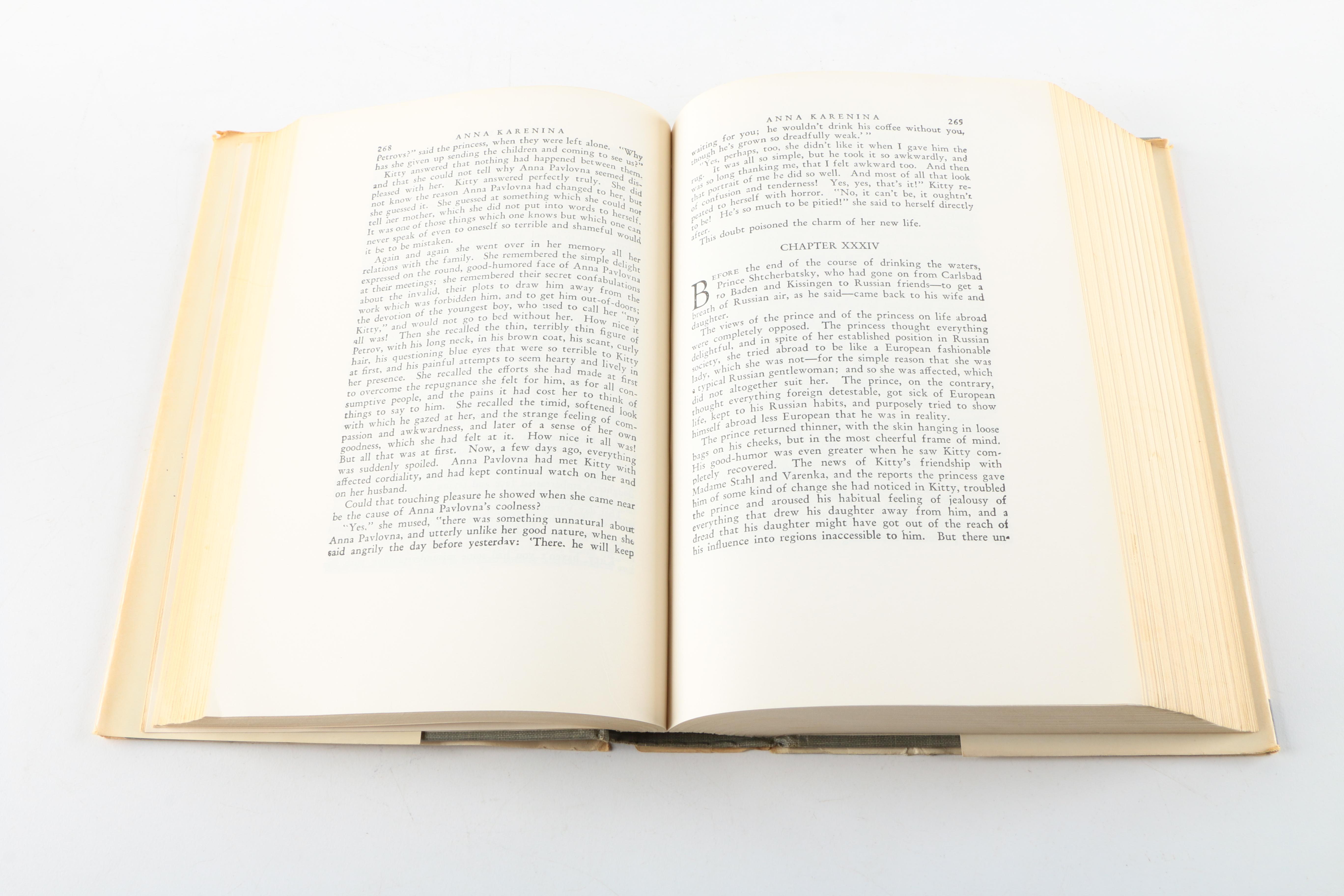 "War and Peace" and "Anna Karenina" by Leo Tolstoy