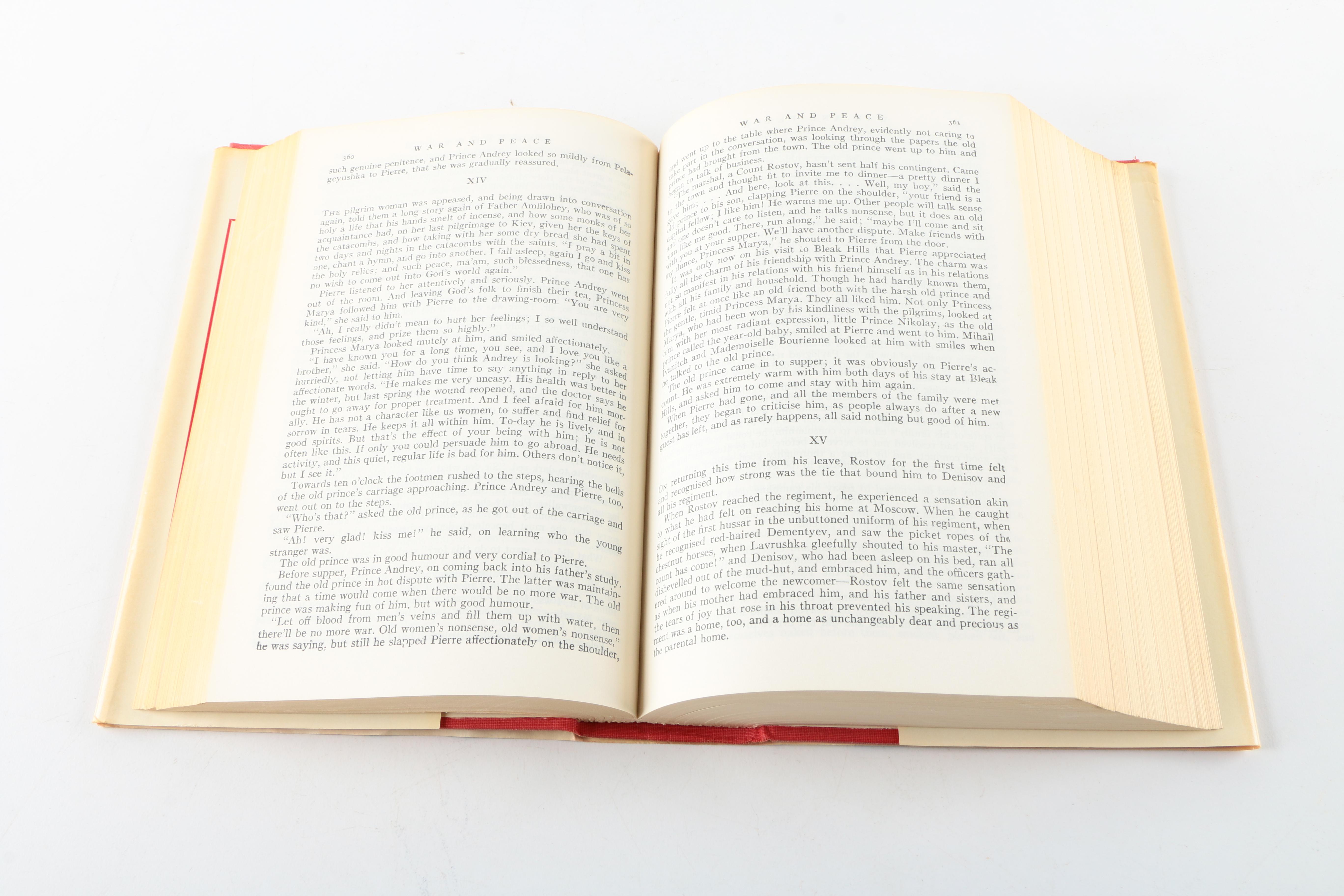 "War and Peace" and "Anna Karenina" by Leo Tolstoy
