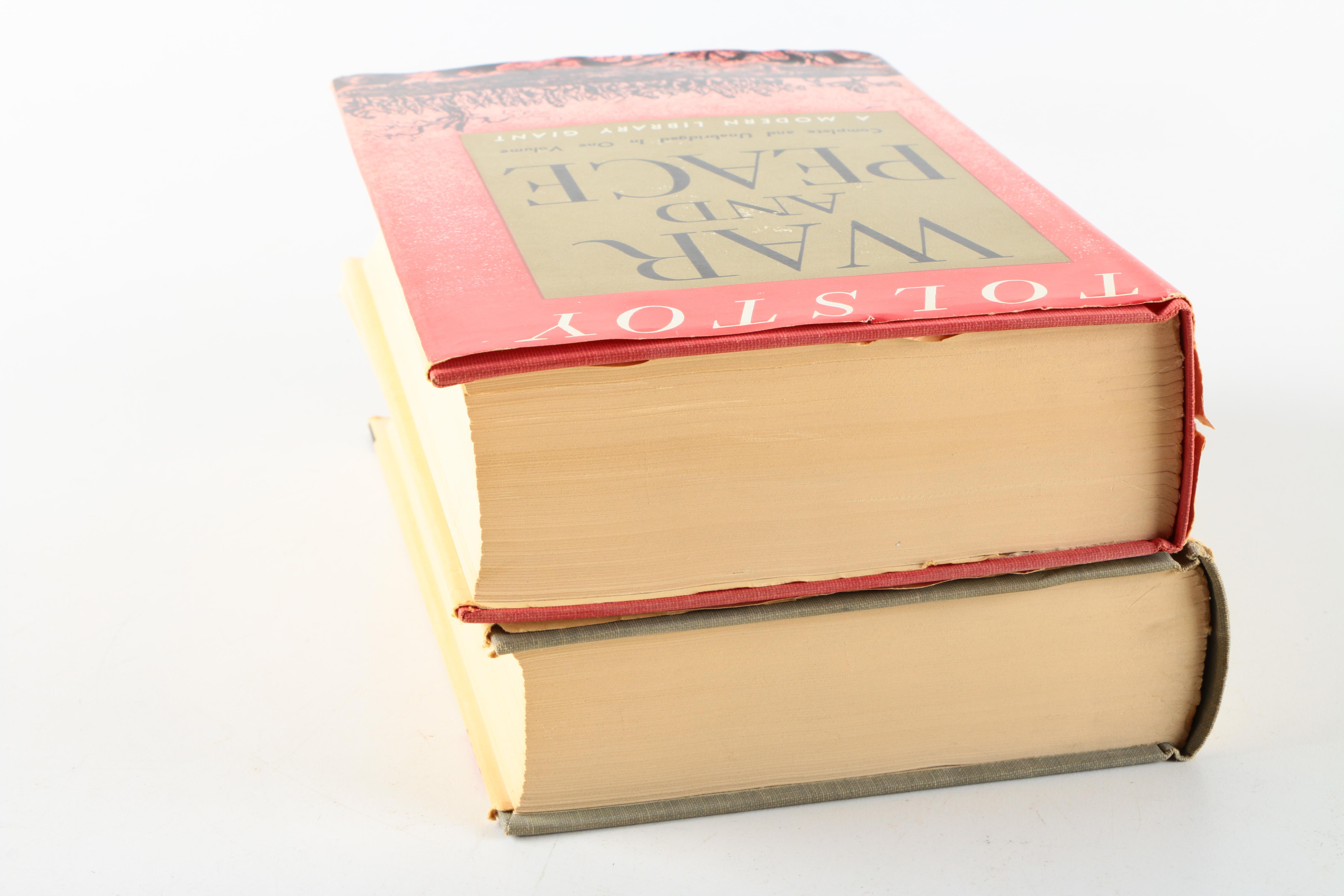 "War and Peace" and "Anna Karenina" by Leo Tolstoy