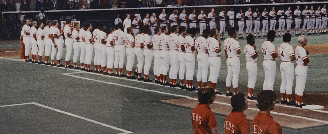 Big Red Machine Signed Photo COA