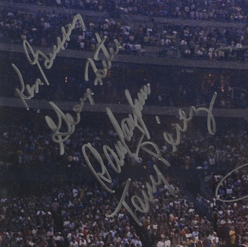 Big Red Machine Signed Photo COA