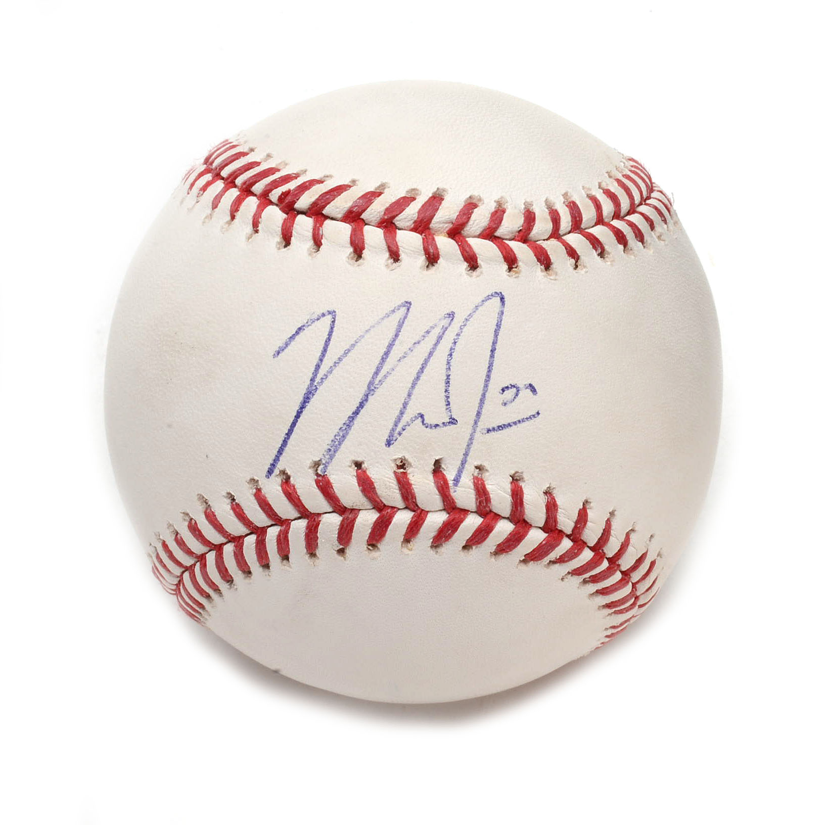 Mike Trout Signed Baseball  COA