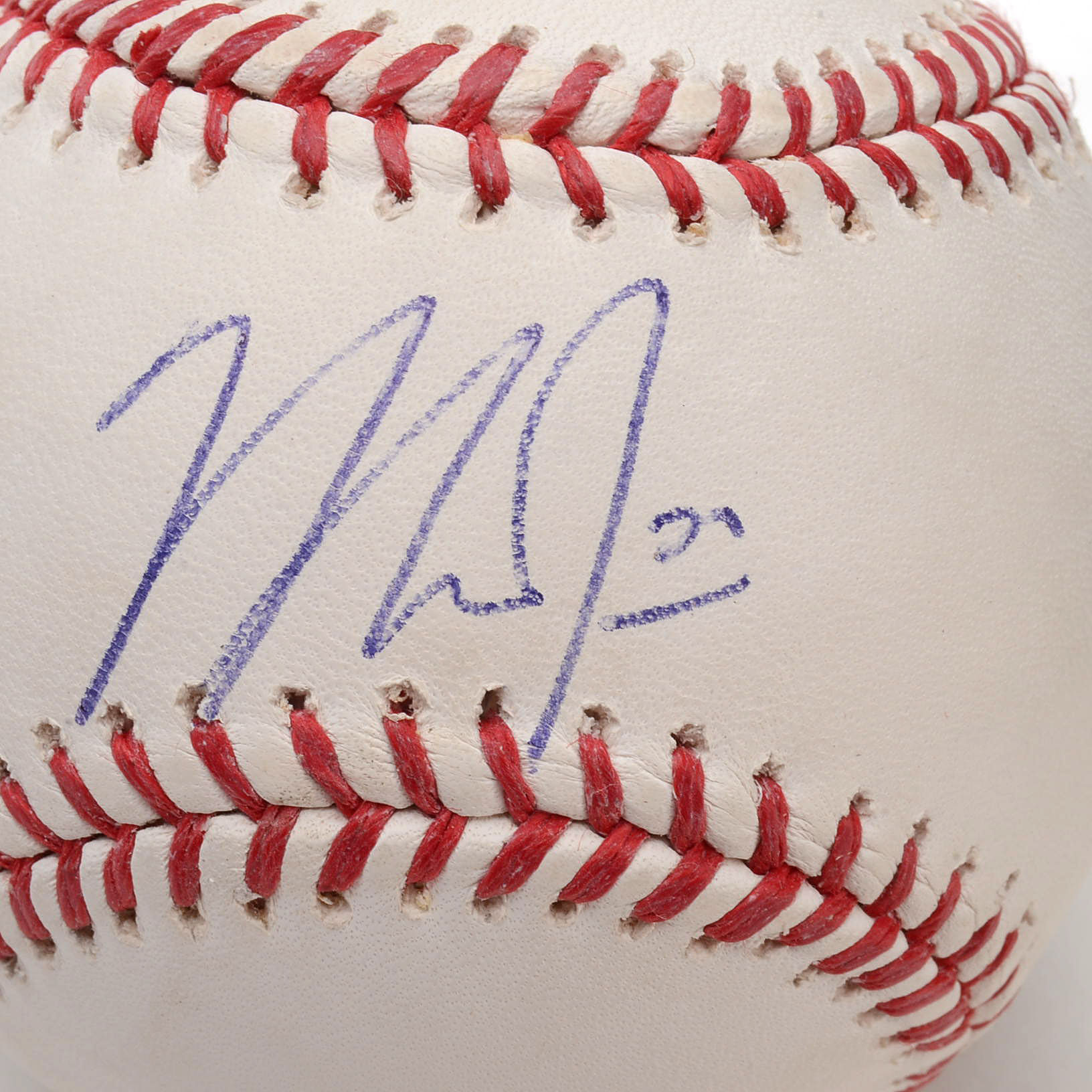 Mike Trout Signed Baseball  COA