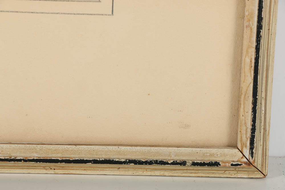 R. Collins Engraving on Paper "Centaurus"