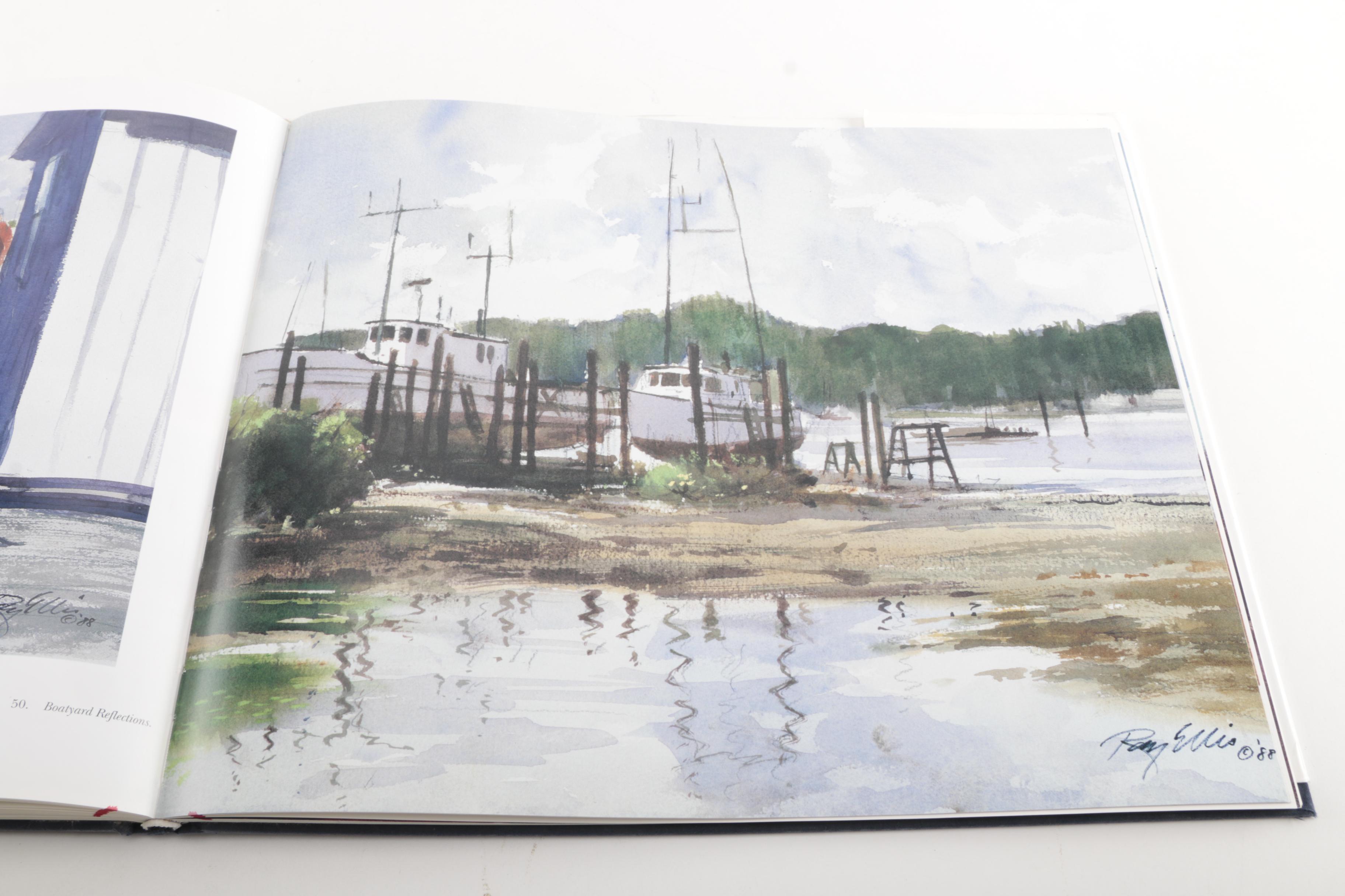 1990 Signed First Edition "Westwind" by Walter Cronkite and Ray Ellis