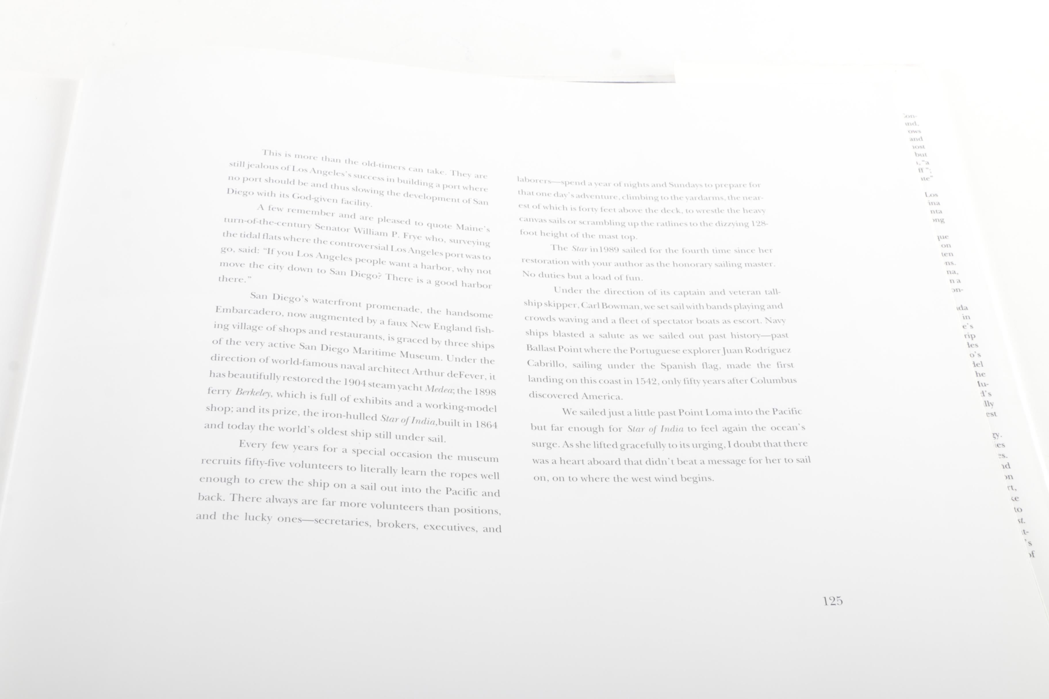 1990 Signed First Edition "Westwind" by Walter Cronkite and Ray Ellis