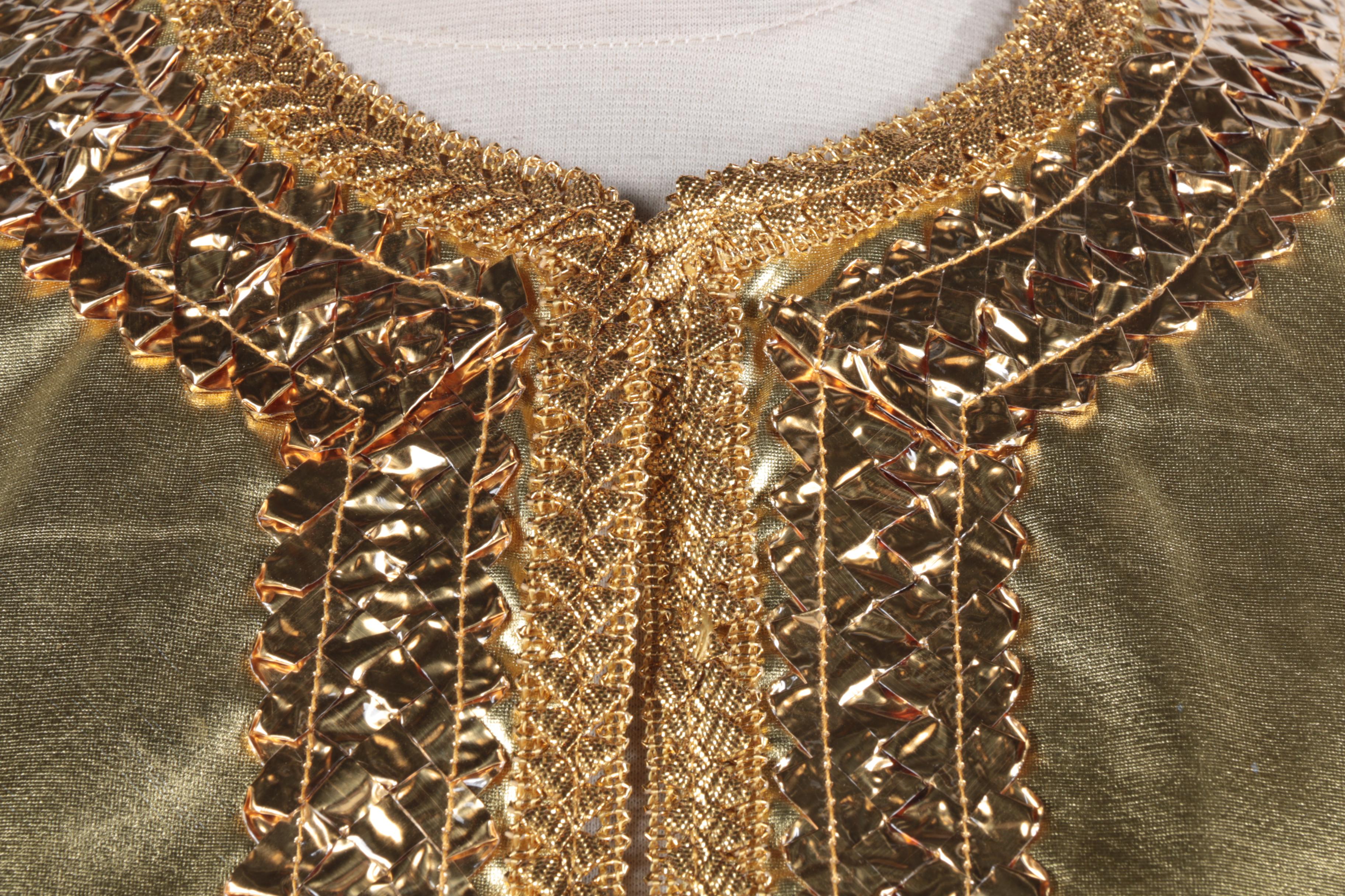 Vest by Emily Wetherby and Maribou Sequined Shrug