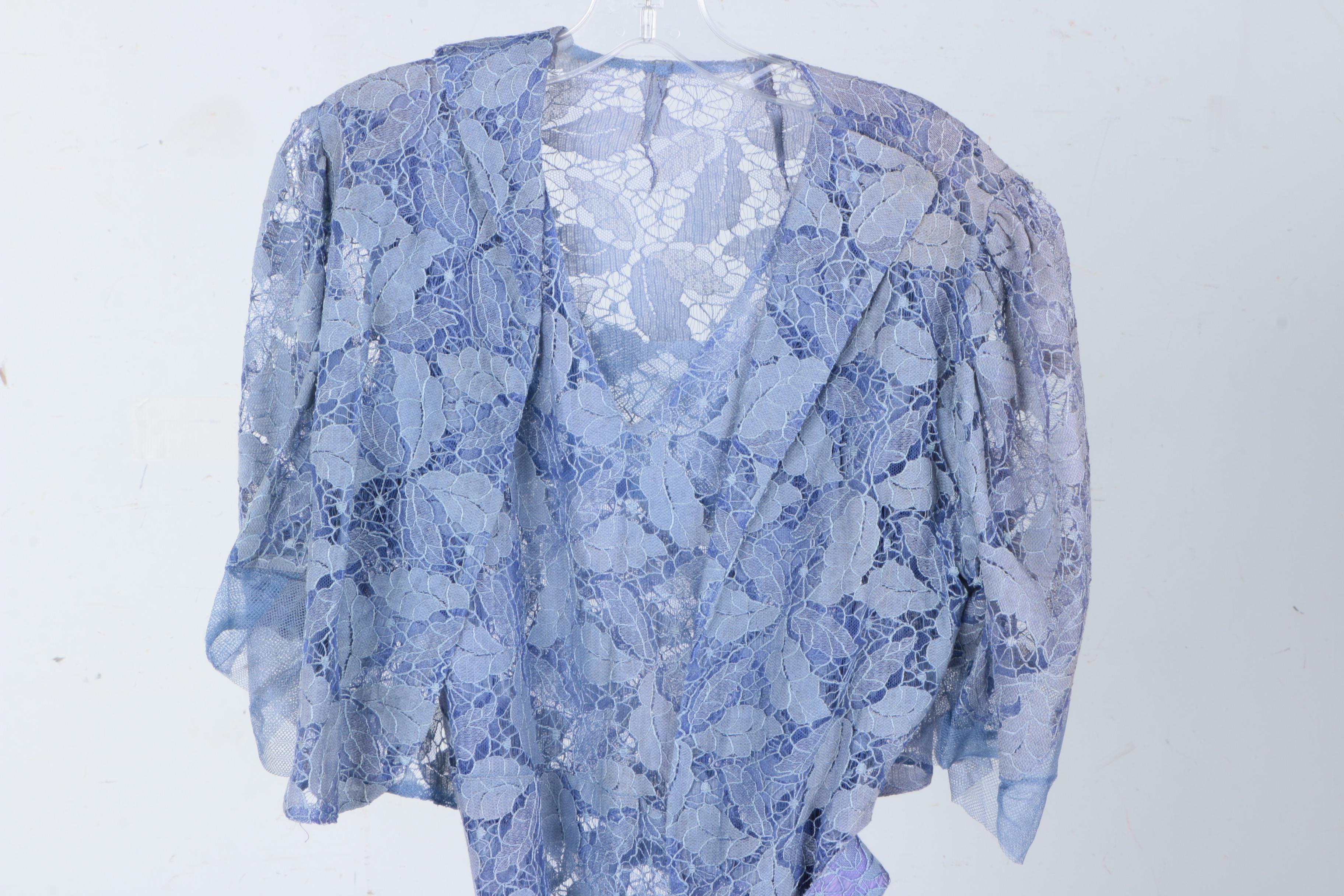 Vintage Circa 1940s Floral Dresses