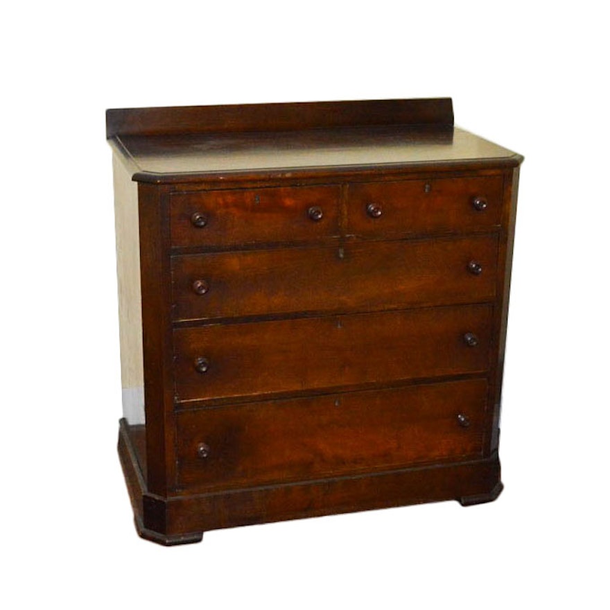 Antique Walnut Chest of Drawers