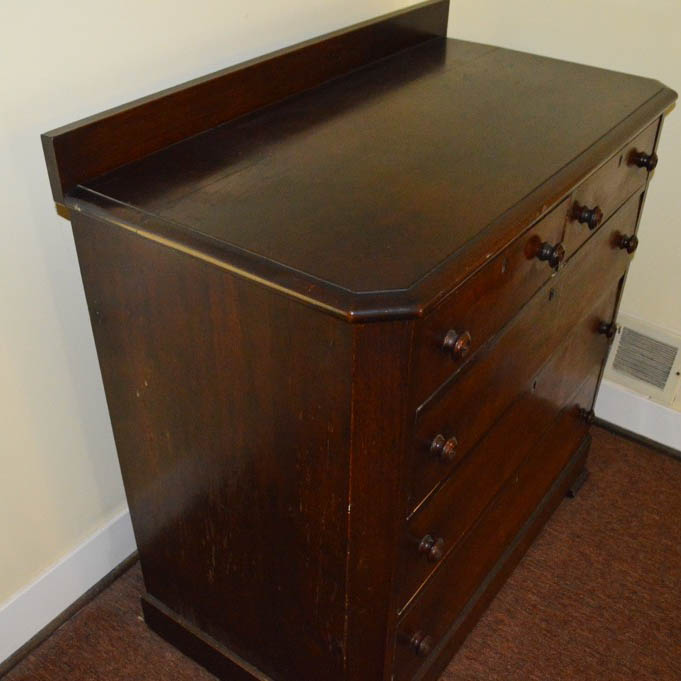 Antique Walnut Chest of Drawers