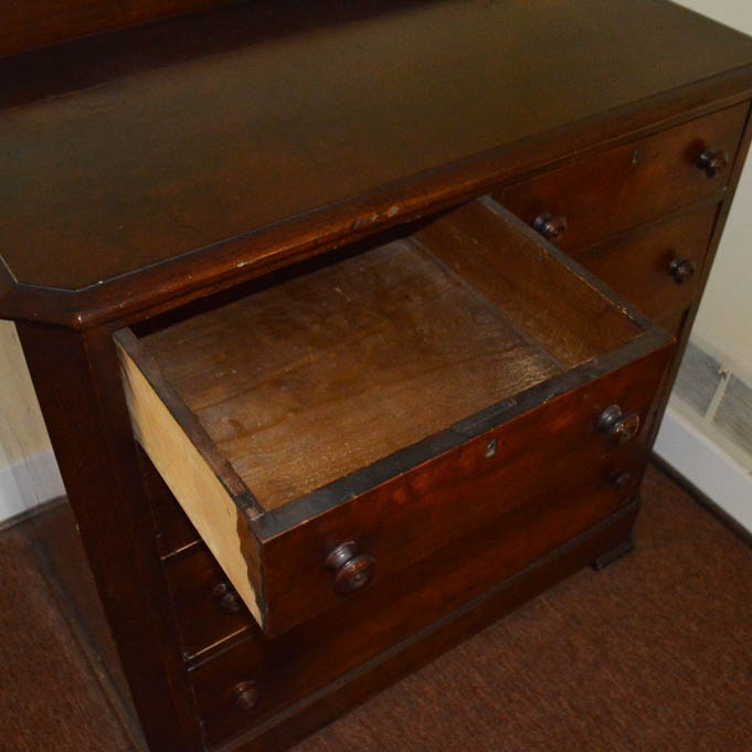 Antique Walnut Chest of Drawers