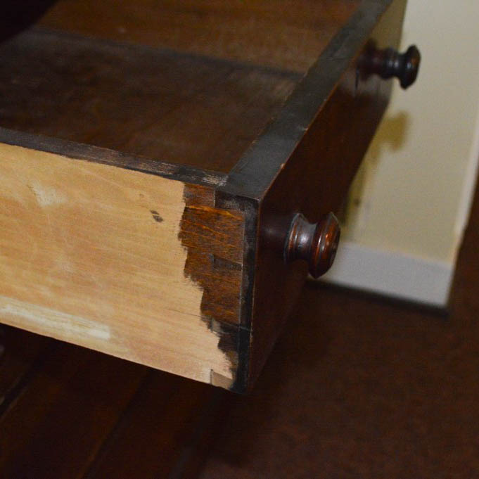 Antique Walnut Chest of Drawers