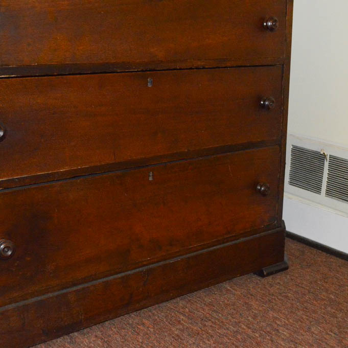 Antique Walnut Chest of Drawers