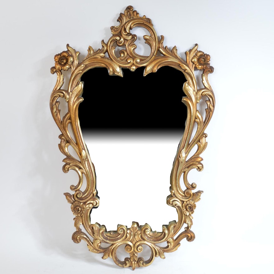 Ornate Gilt Wall Mirror