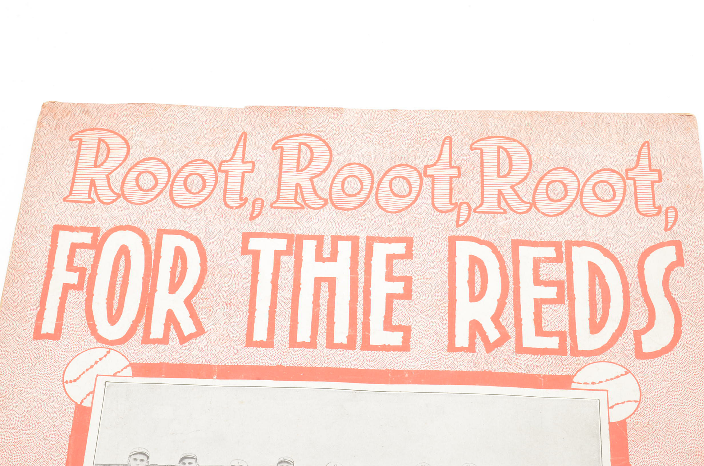 1919 Cincinnati Reds Sheet Music