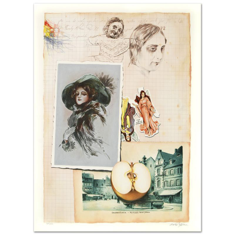 Arie Azene Limited Edition Lithograph "Family Album"