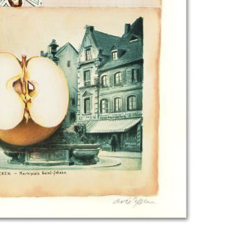 Arie Azene Limited Edition Lithograph "Family Album"