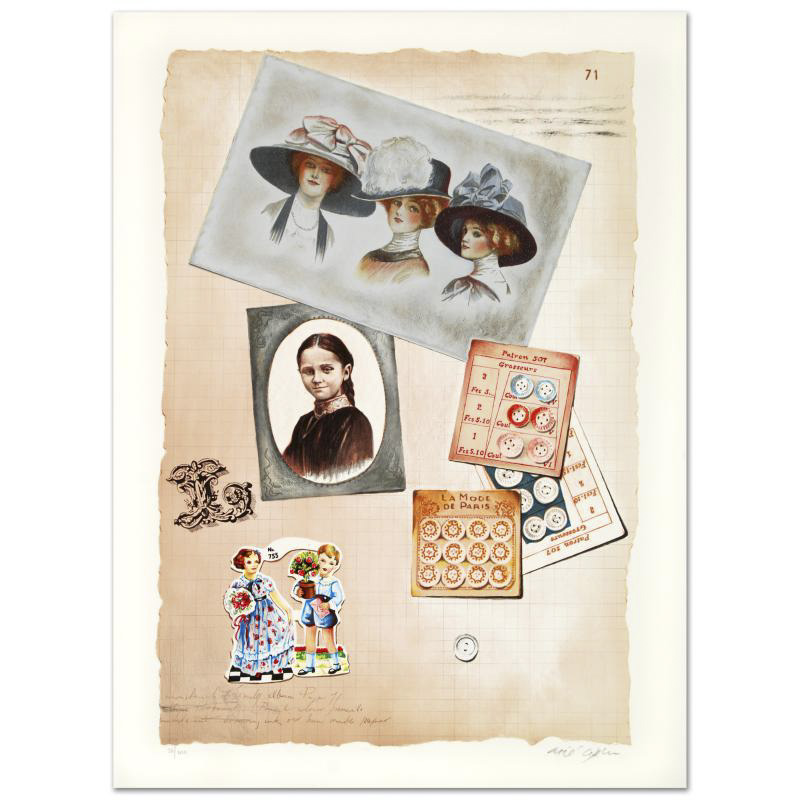 Arie Azene Limited Edition Lithograph "Family Album II"