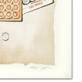 Arie Azene Limited Edition Lithograph "Family Album II"