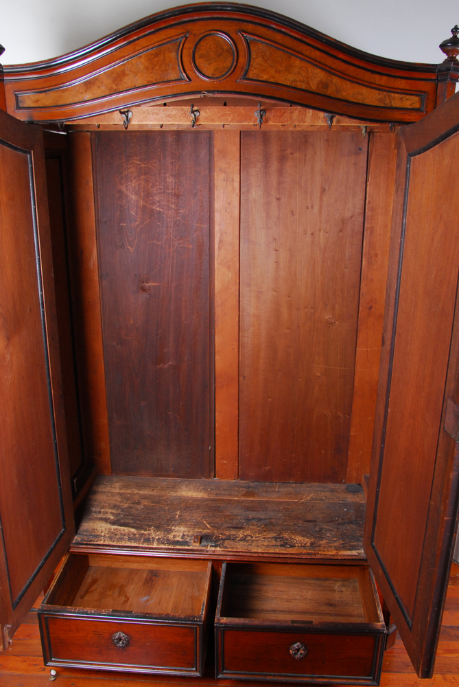 Vintage Georgian Style Mahogany Wardrobe