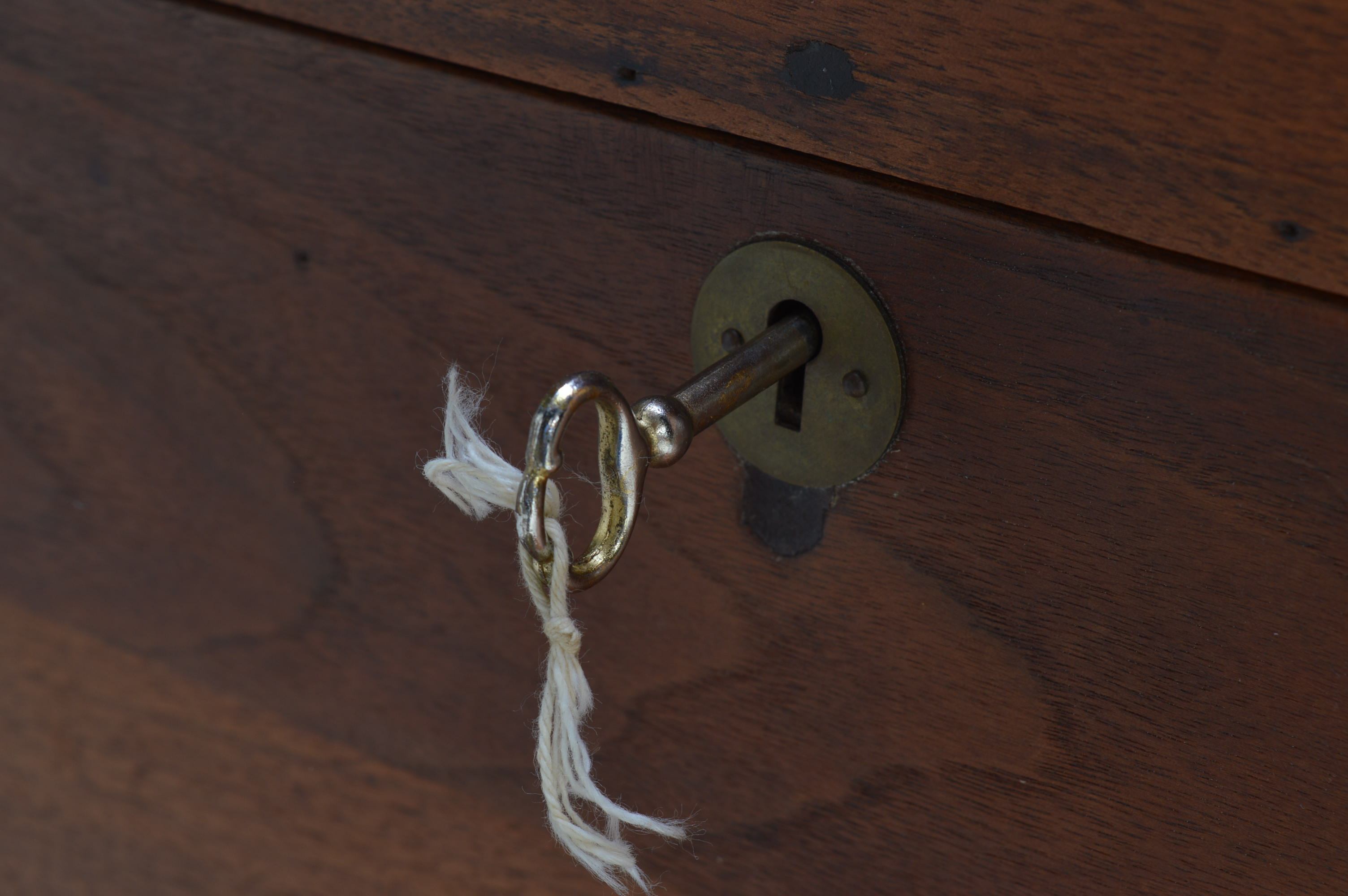 Antique Walnut Plantation Desk