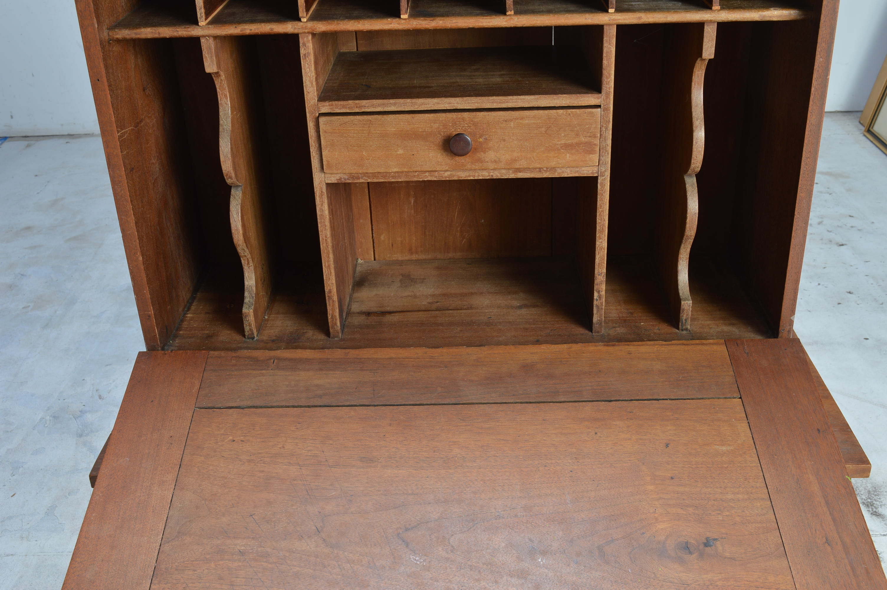 Antique Walnut Plantation Desk