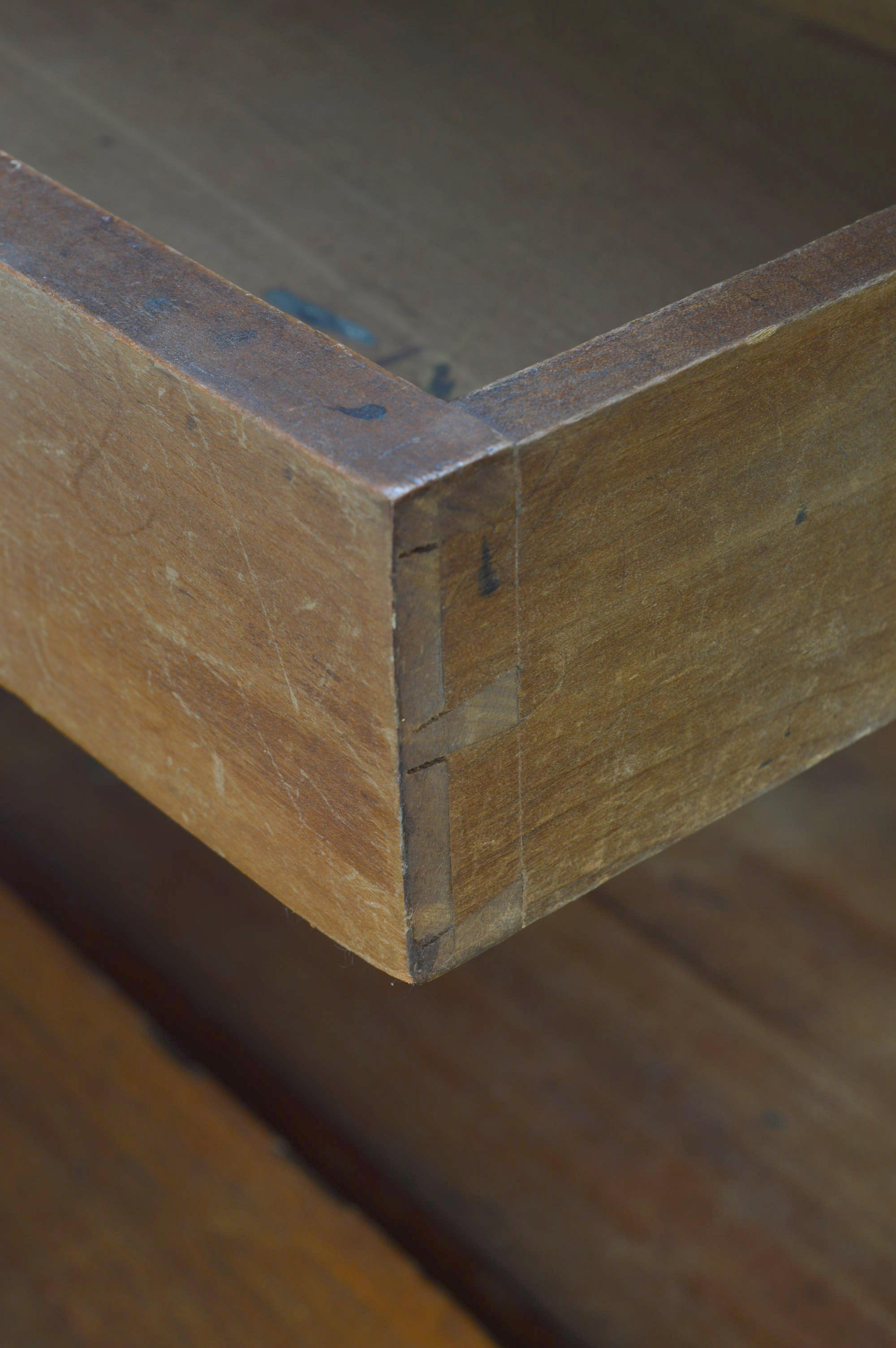 Antique Walnut Plantation Desk