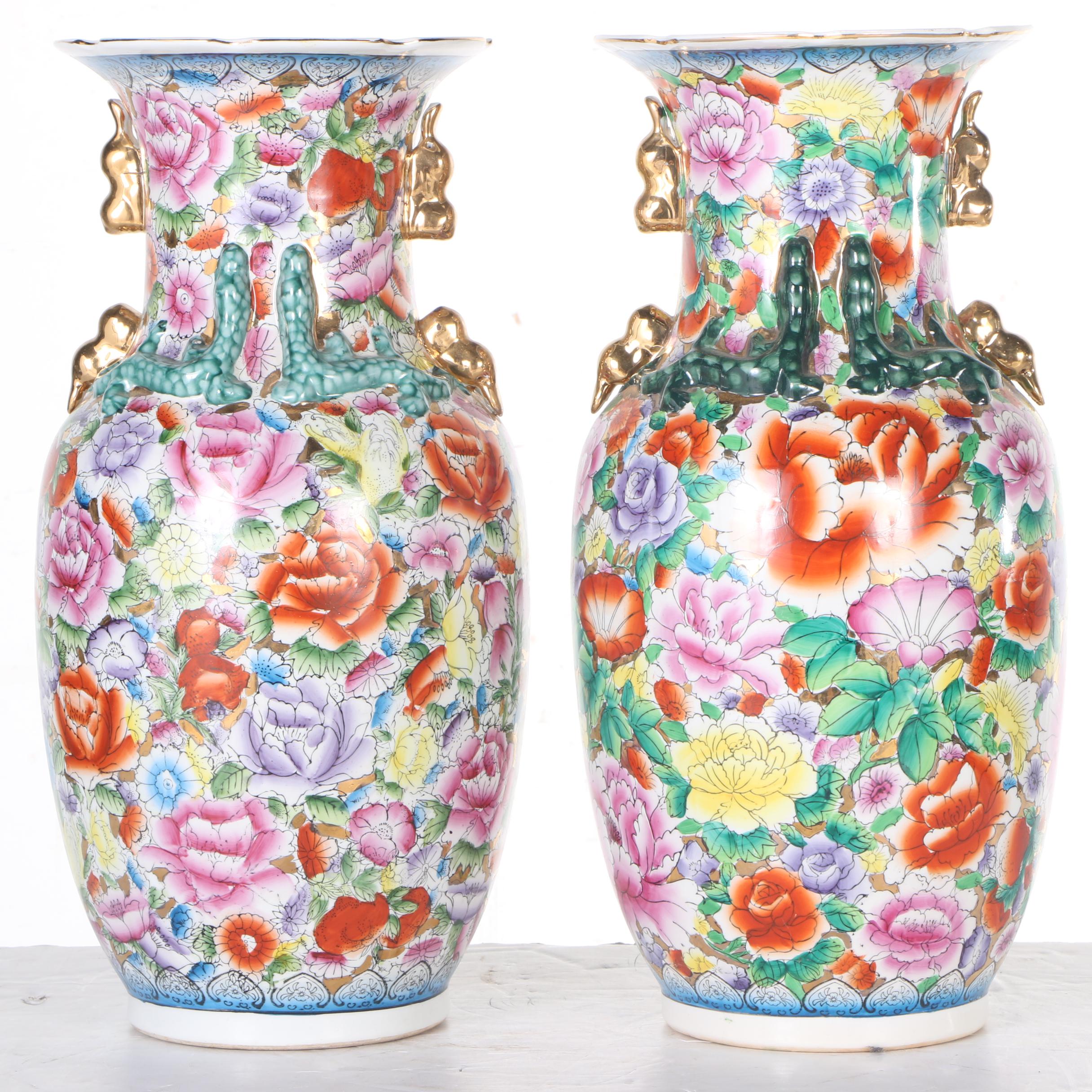 Pair of Chinese Vases